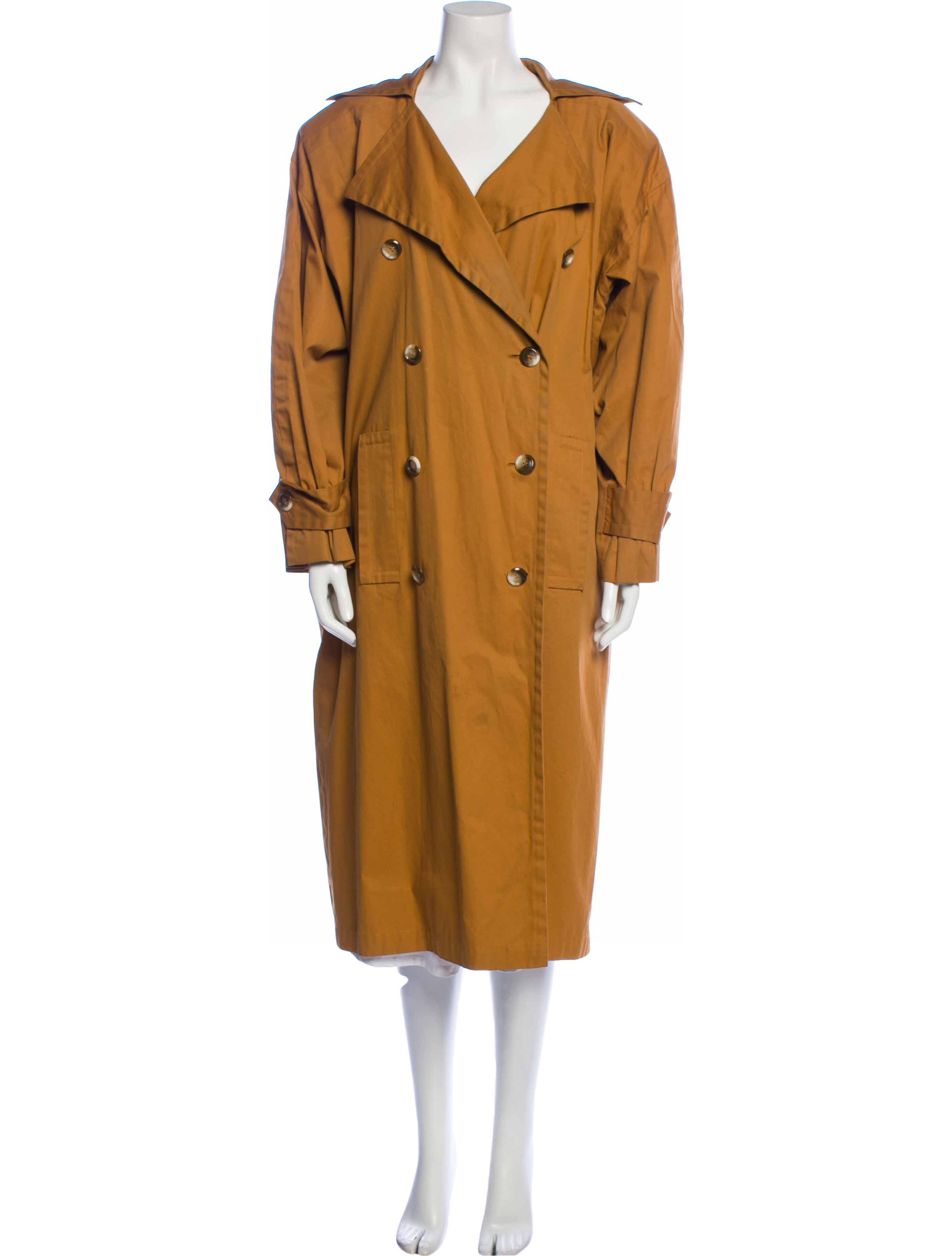 Yves Saint Laurent Rive Gauche Vintage 1986 Trench Coat