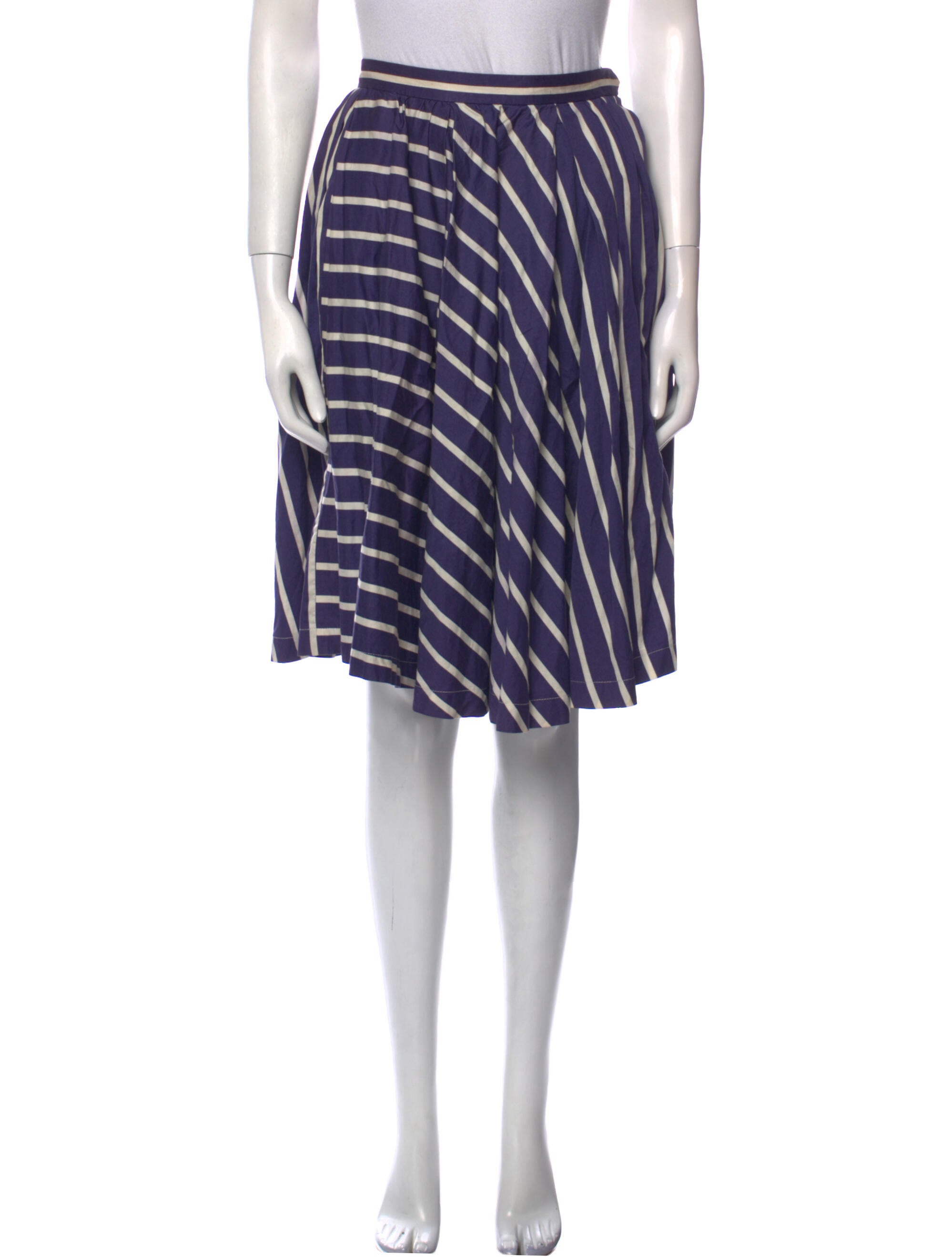 Yves Saint Laurent Rive Gauche Vintage Knee-Length Skirt