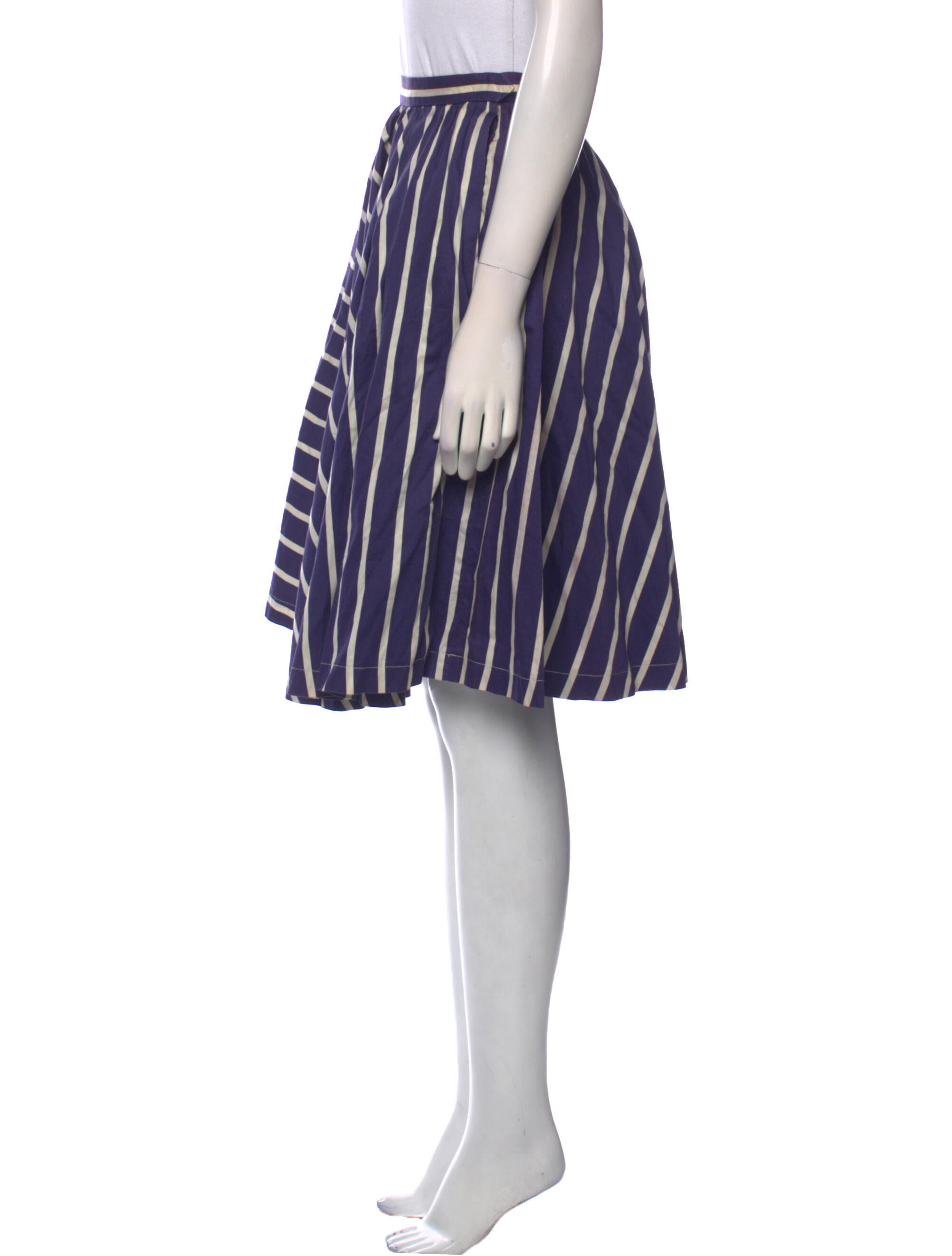 Yves Saint Laurent Rive Gauche Vintage Knee-Length Skirt