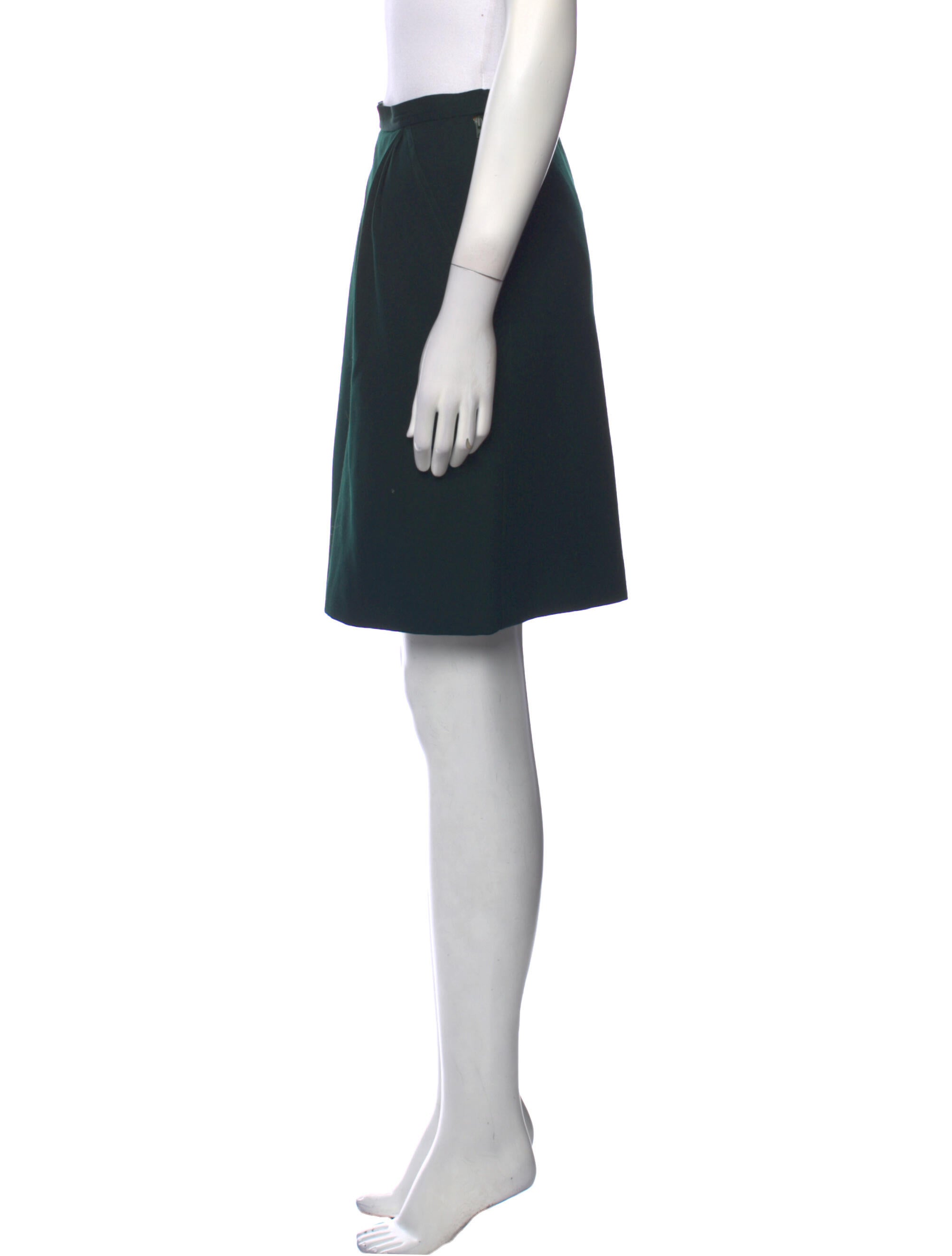 Yves Saint Laurent Rive Gauche Vintage Knee-Length Skirt