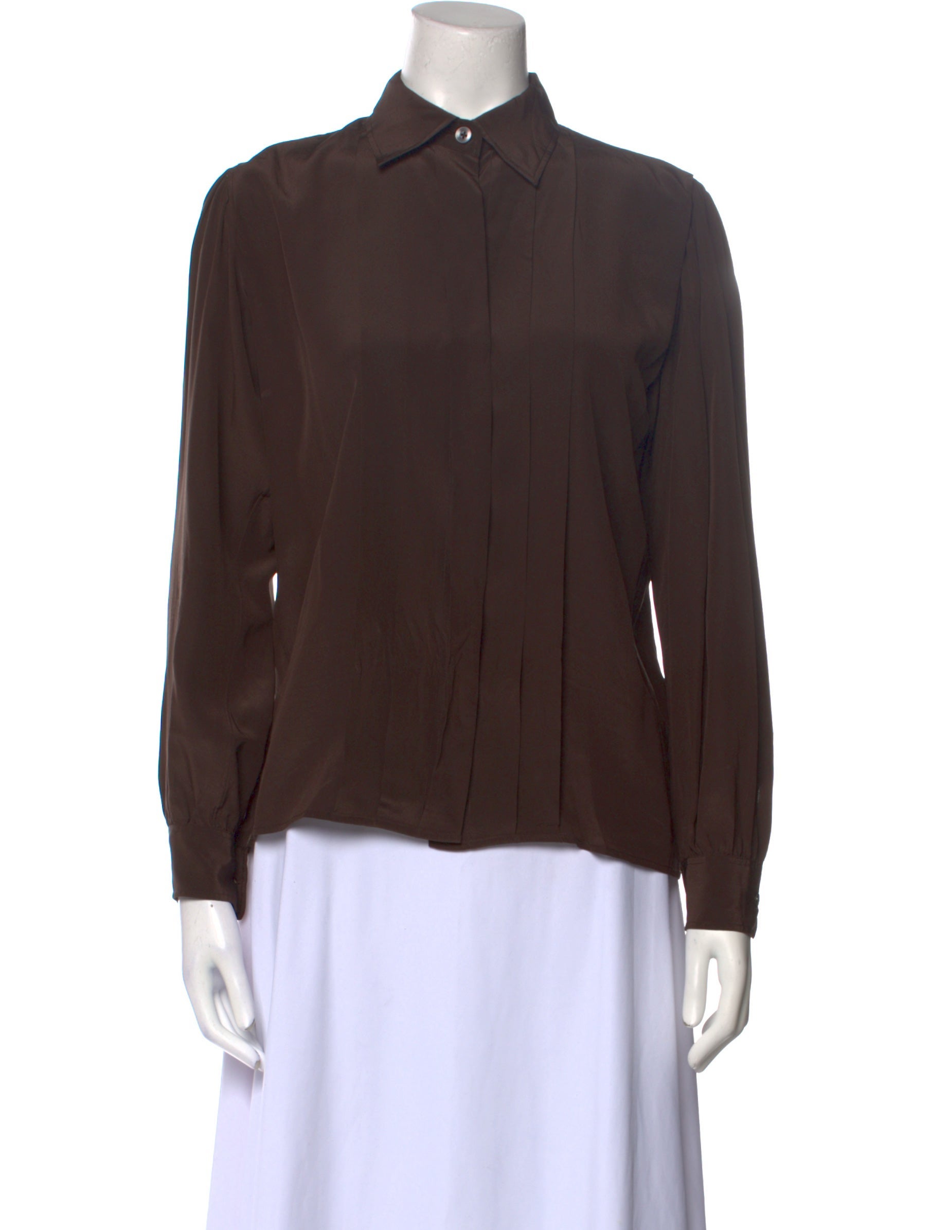 Yves Saint Laurent Rive Gauche Button-Up Shirt