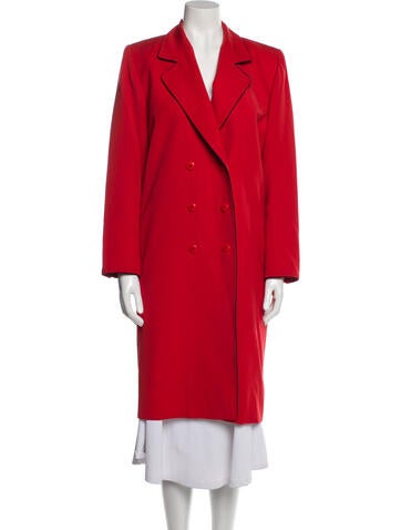 Yves Saint Laurent Rive Gauche Coats Vintage Late 1970's - Early 1980's Peacoat Us6, Fr38 | M