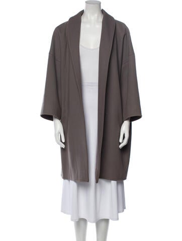 Yves Saint Laurent Rive Gauche Coats Vintage Late 1970's - Early 1980's Coat Us2, Fr34 | XS