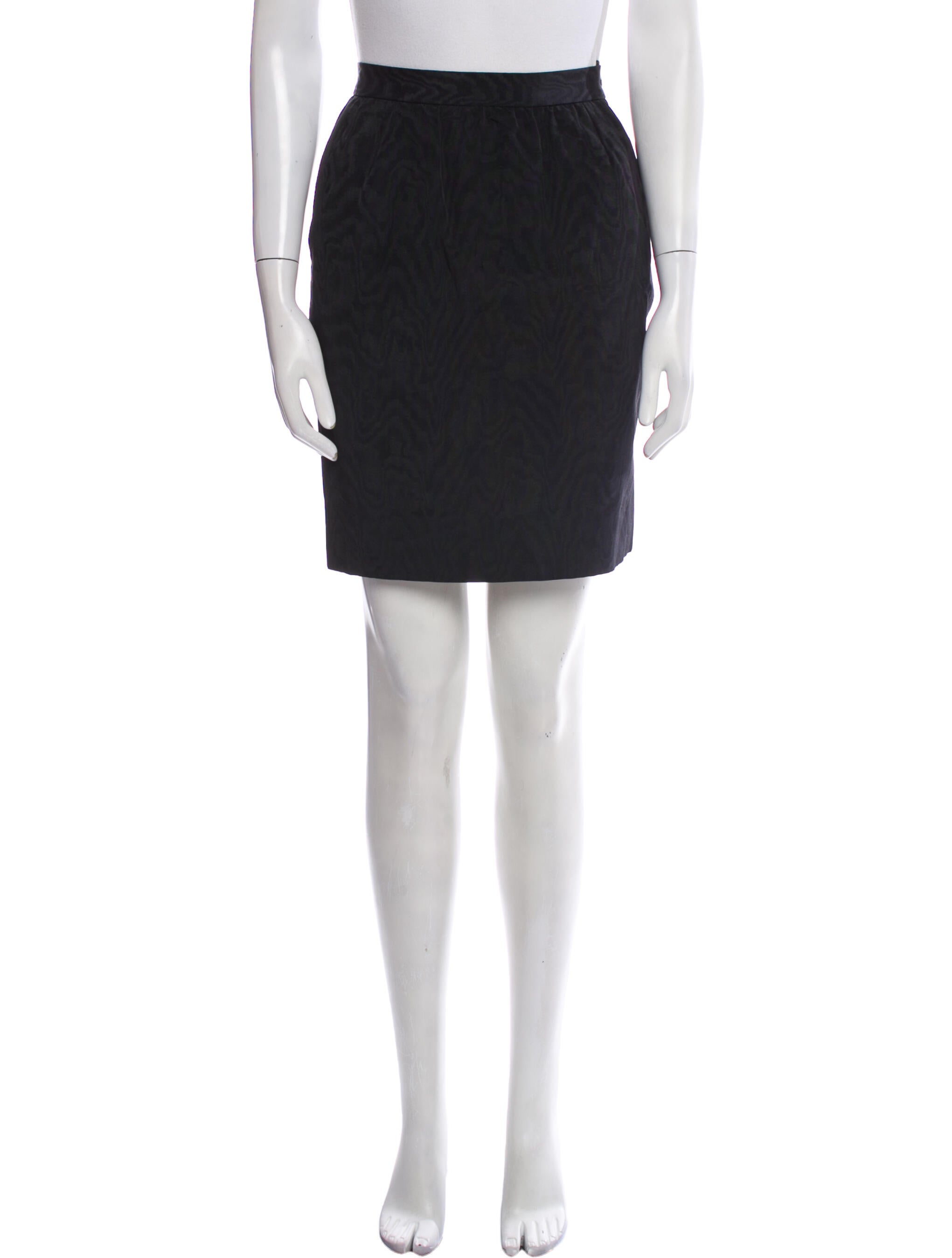Yves Saint Laurent Rive Gauche Vintage Mini Skirt