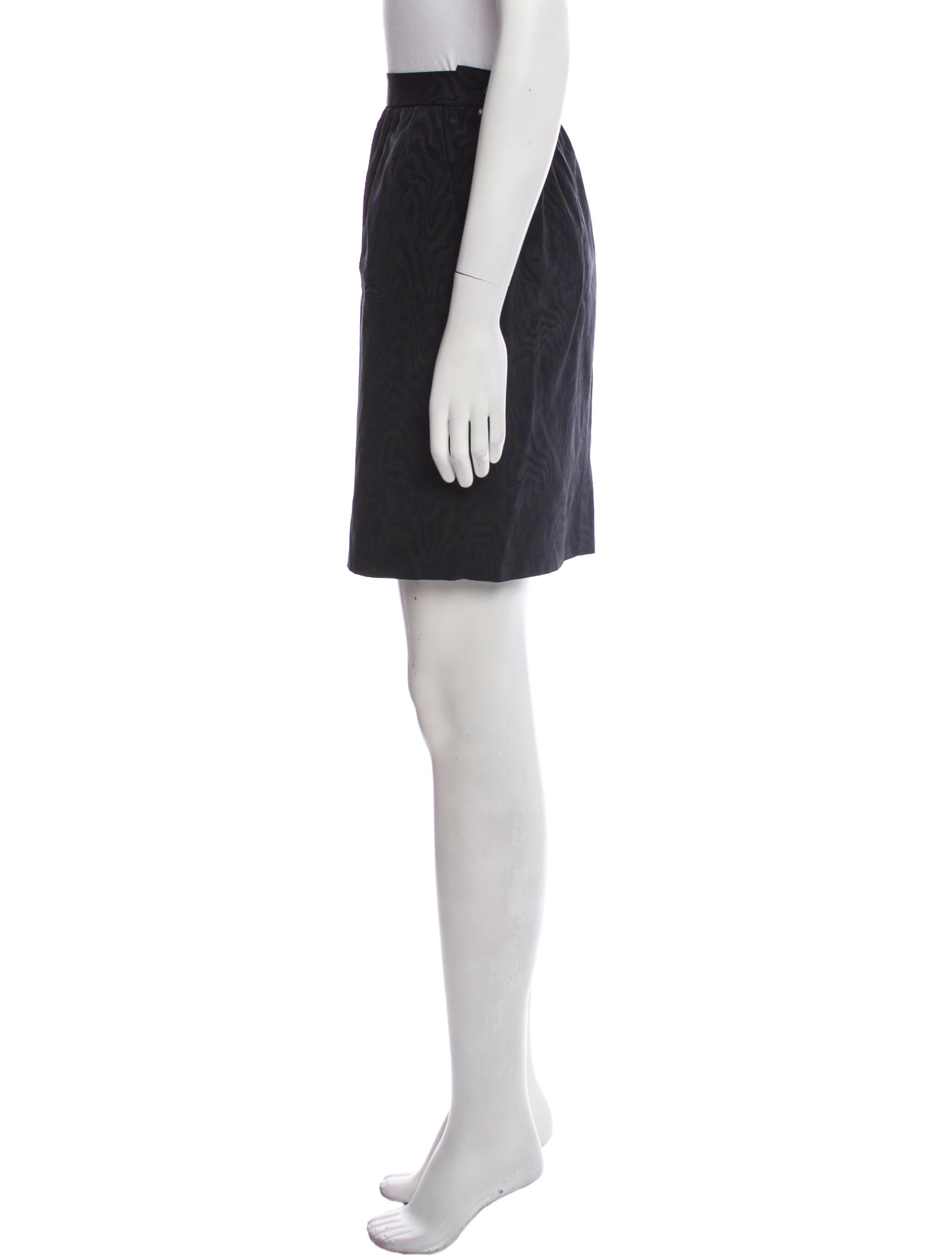 Yves Saint Laurent Rive Gauche Vintage Mini Skirt