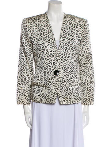 Yves Saint Laurent Rive Gauche Jackets Vintage 1988 Blazer Us6, Fr38 | M