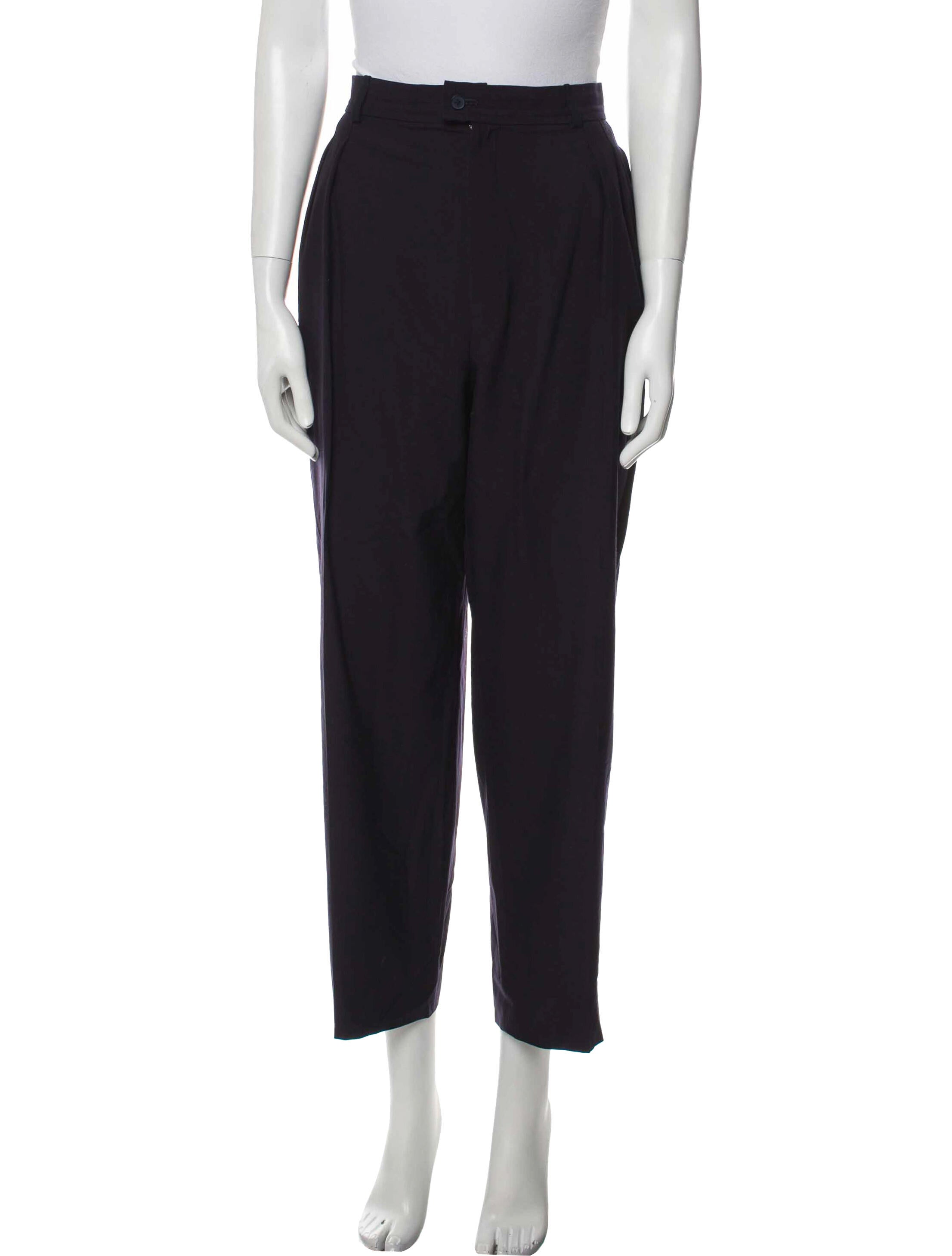 Yves Saint Laurent Rive Gauche Vintage Wide Leg Pants