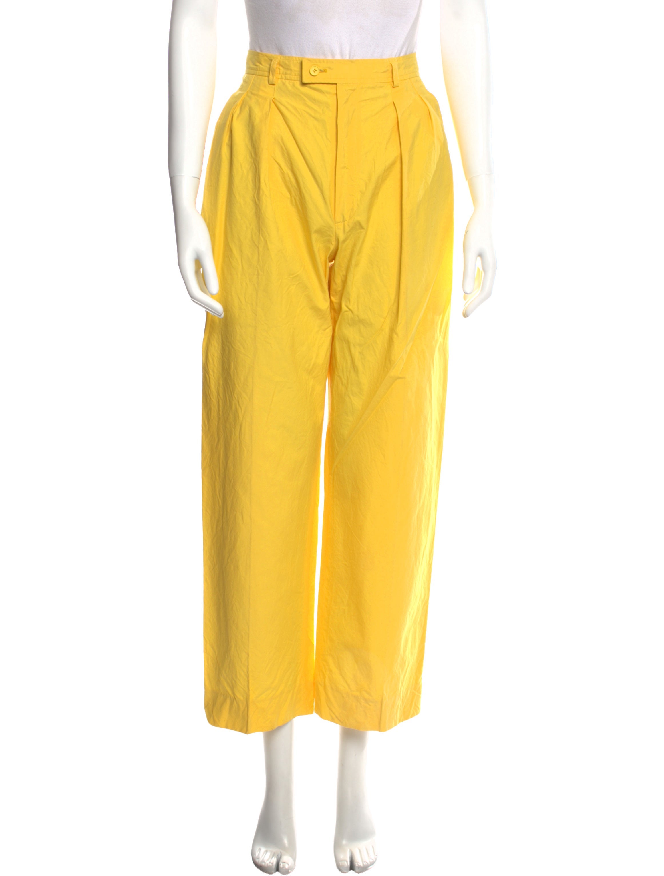 Yves Saint Laurent Rive Gauche Vintage Straight Leg Pants