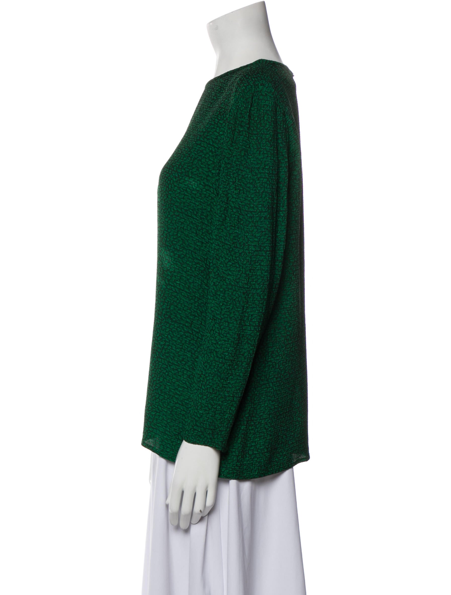 Yves Saint Laurent Rive Gauche Vintage 1980's Blouse