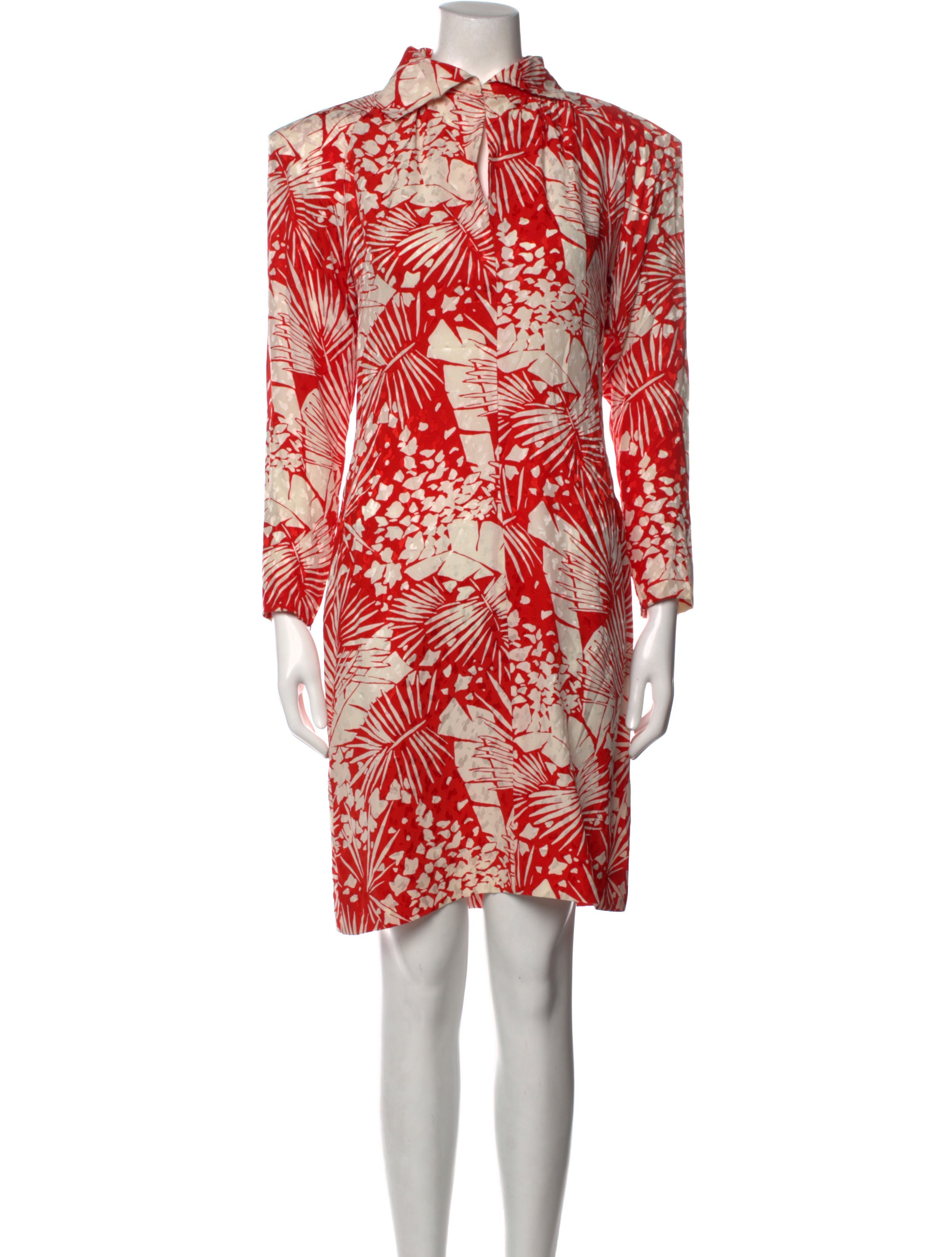 Yves Saint Laurent Rive Gauche Vintage Knee-Length Dress