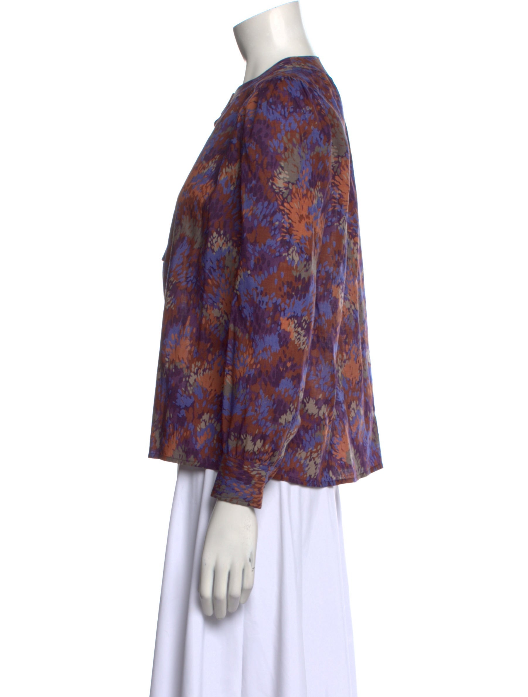 Yves Saint Laurent Rive Gauche Vintage 1980's Blouse