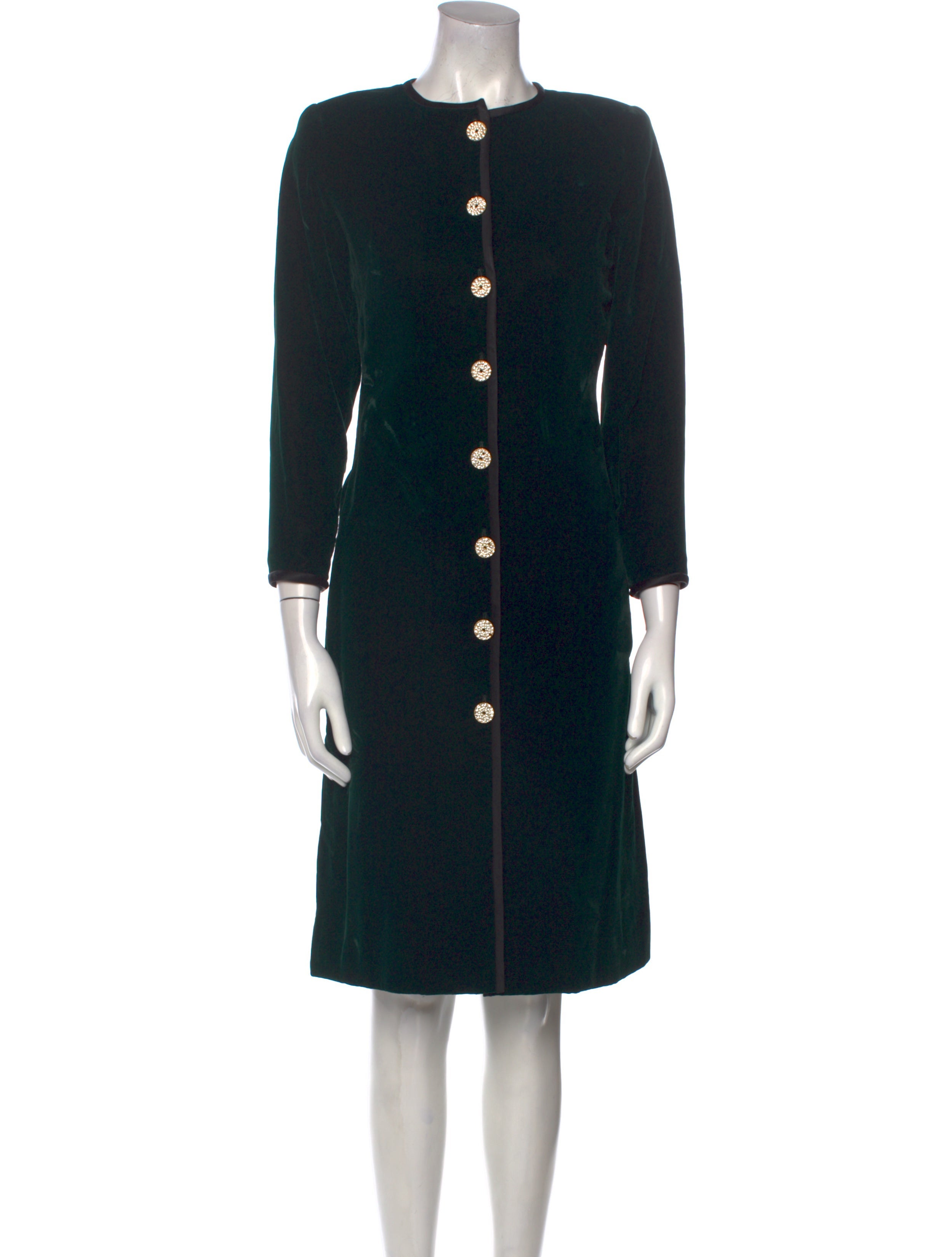 Yves Saint Laurent Rive Gauche Vintage Midi Length Dress