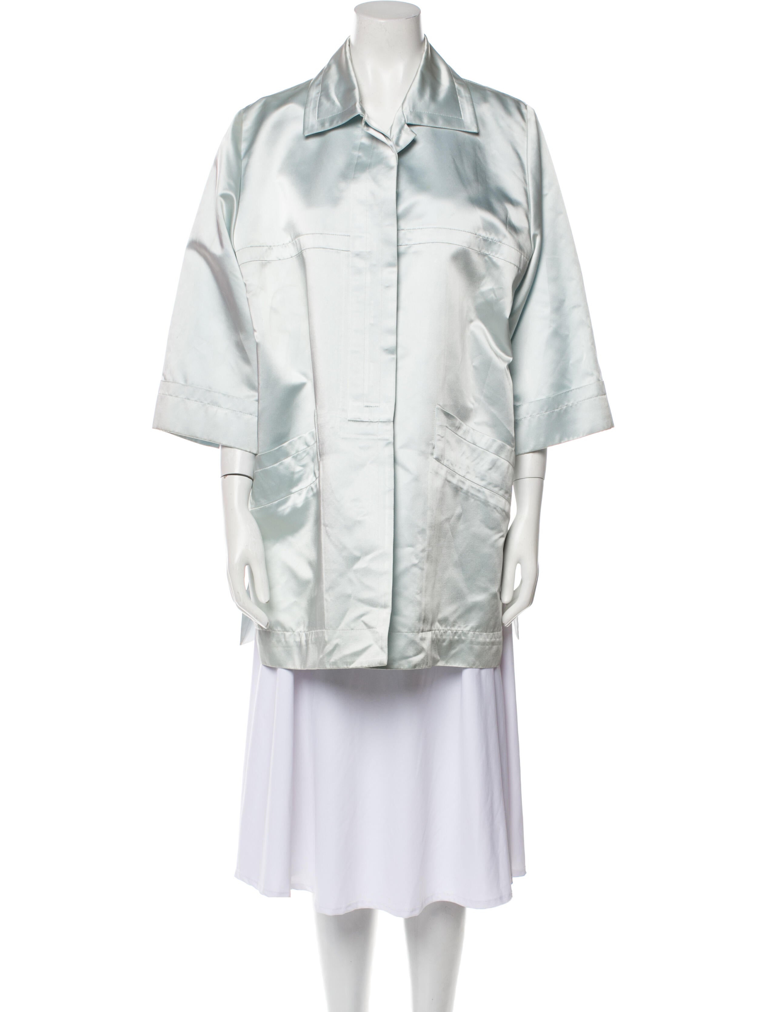 Yves Saint Laurent Rive Gauche Vintage 1990's Trench Coat