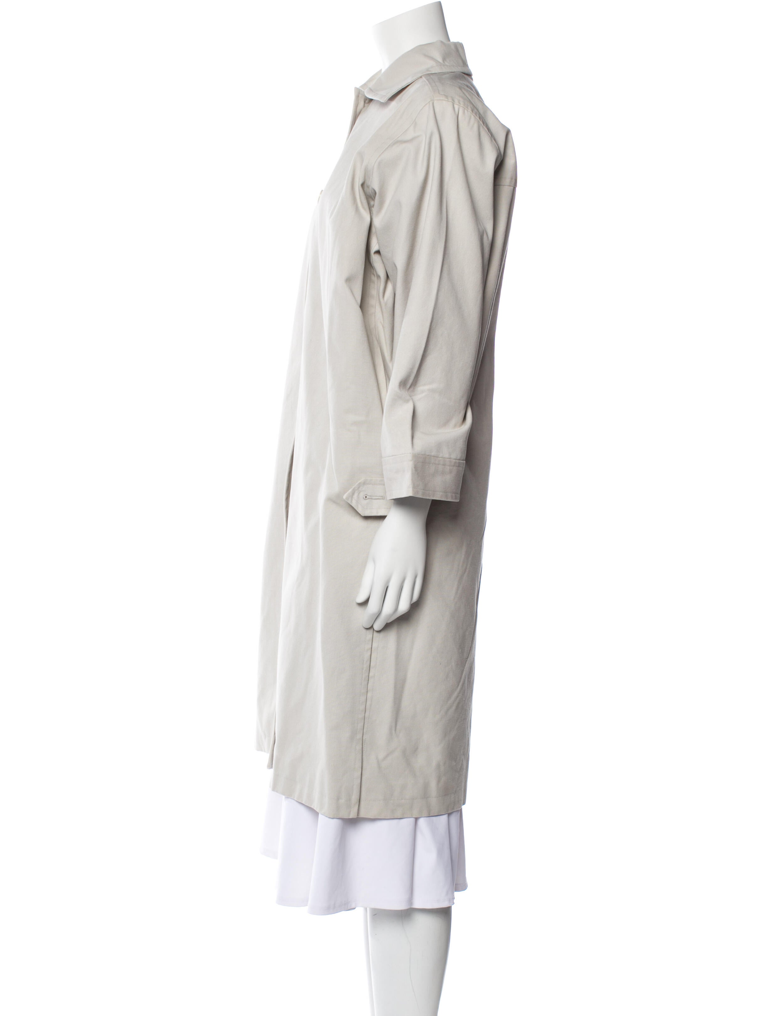 Yves Saint Laurent Rive Gauche Vintage Late 1970's - Early 1980's Trench Coat