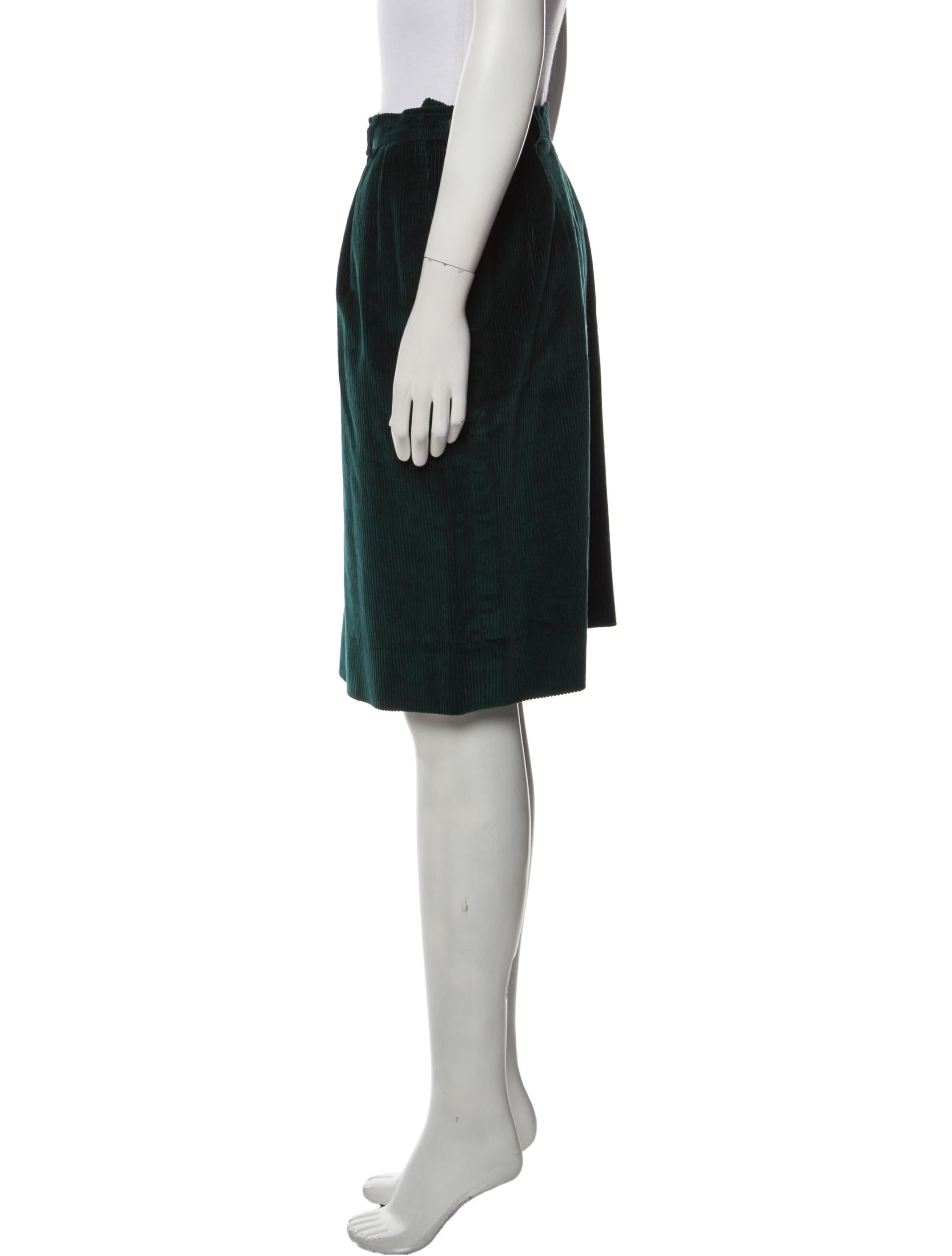 Yves Saint Laurent Rive Gauche Vintage Knee-Length Skirt