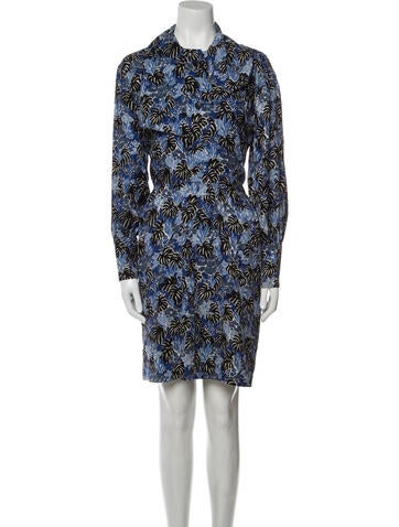 Yves Saint Laurent Rive Gauche Dresses Vintage Knee-Length Dress Us8, Fr40 | M