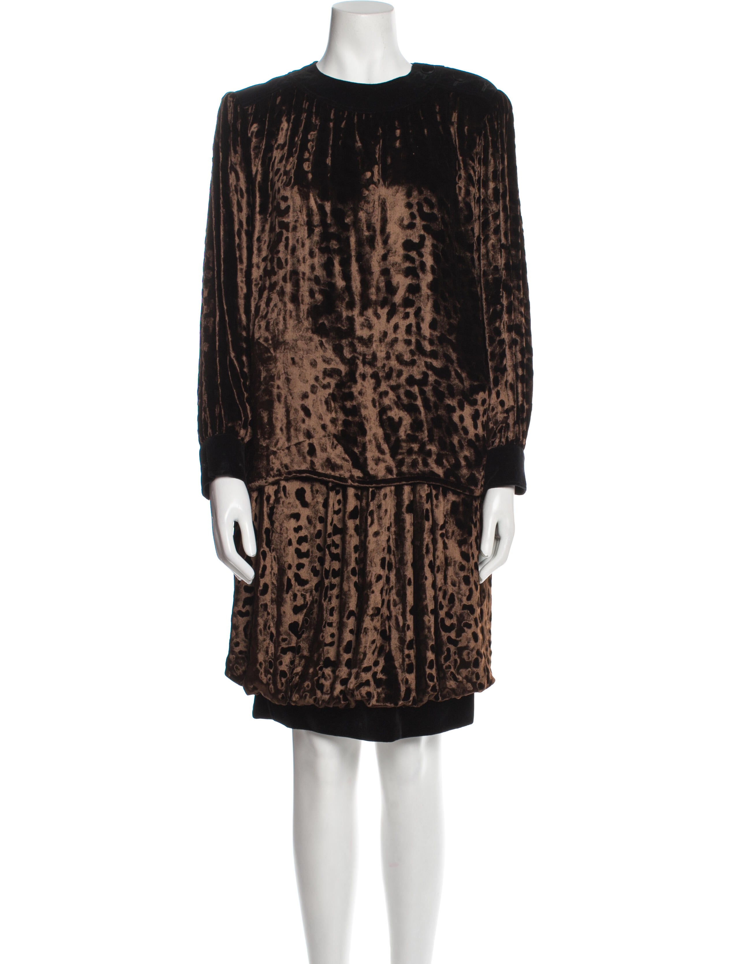 Yves Saint Laurent Rive Gauche Vintage 1986 Skirt Set