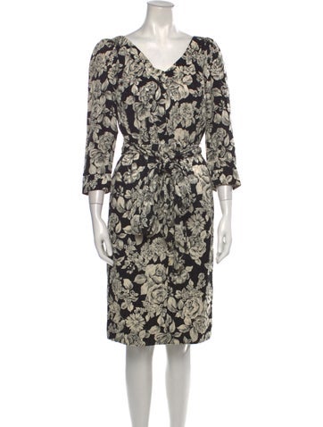 Yves Saint Laurent Rive Gauche Dresses Vintage Knee-Length Dress Us2, Fr34 | XS