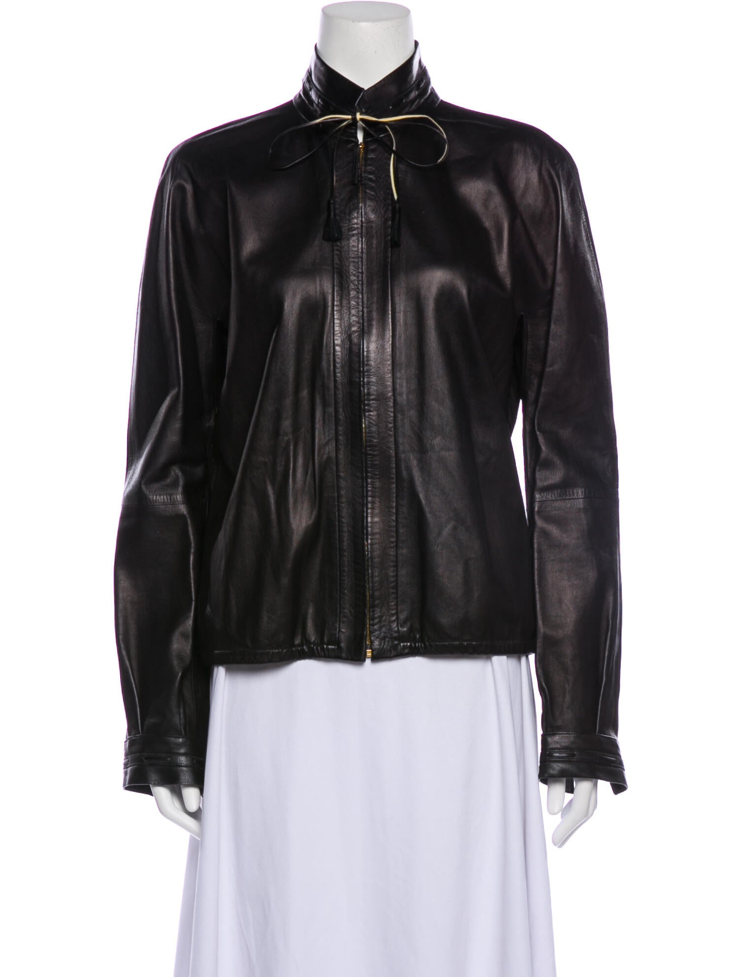 Yves Saint Laurent Rive Gauche Vintage 1990's Biker Jacket