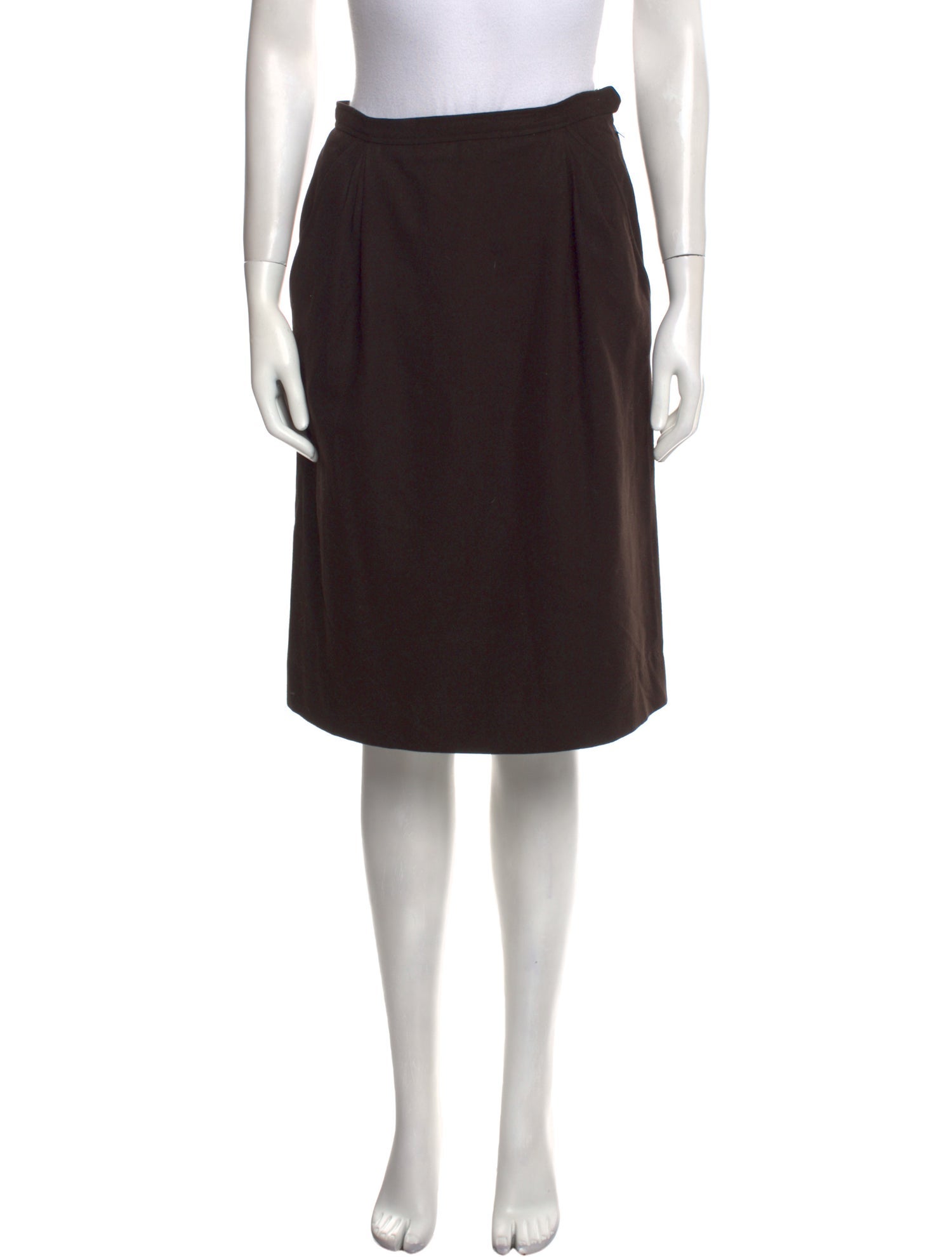 Yves Saint Laurent Rive Gauche Vintage Knee-Length Skirt