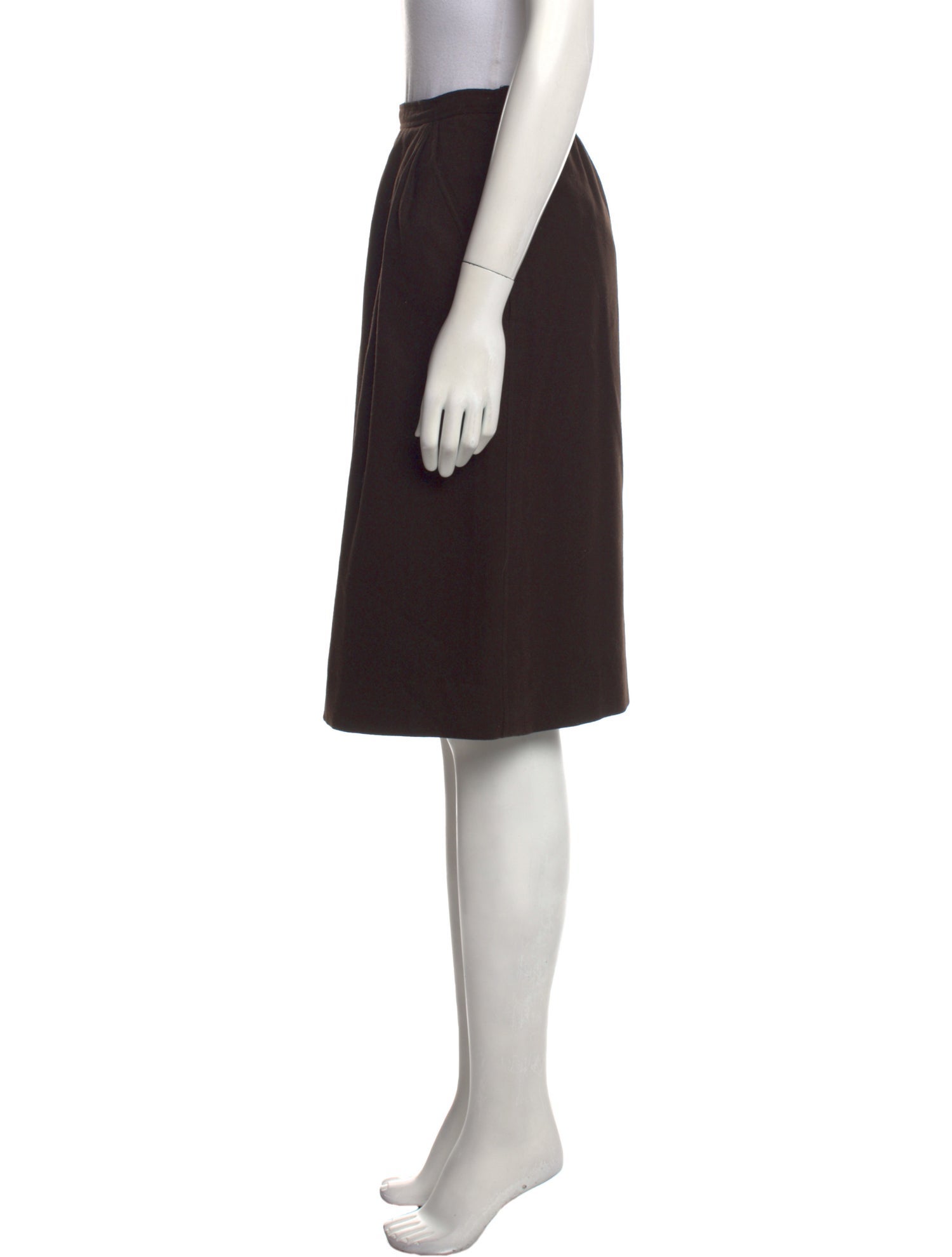 Yves Saint Laurent Rive Gauche Vintage Knee-Length Skirt