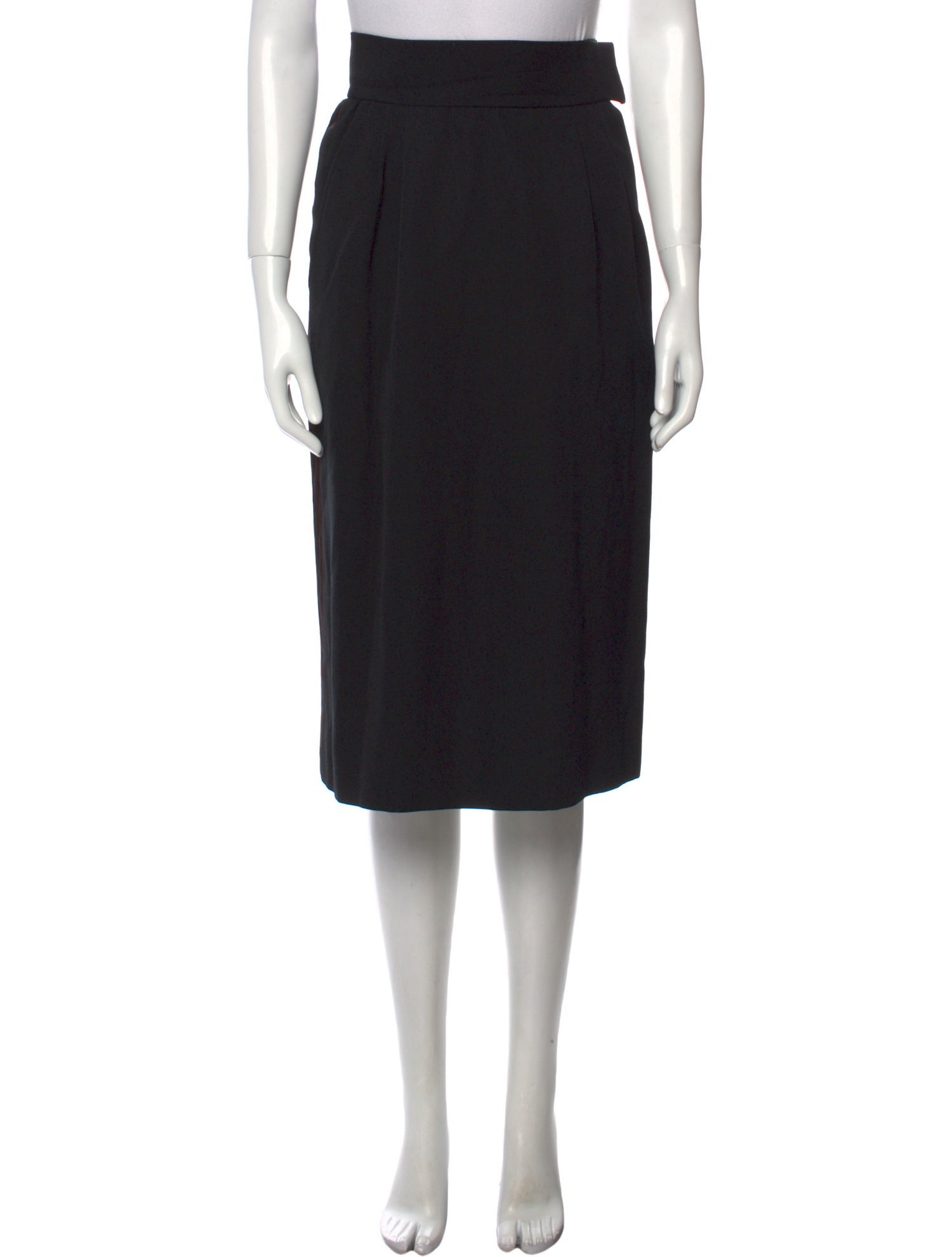 Yves Saint Laurent Rive Gauche Vintage Knee-Length Skirt