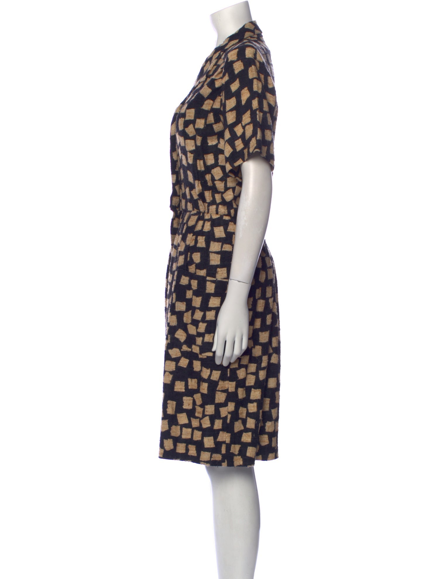 Yves Saint Laurent Rive Gauche Vintage Knee-Length Dress