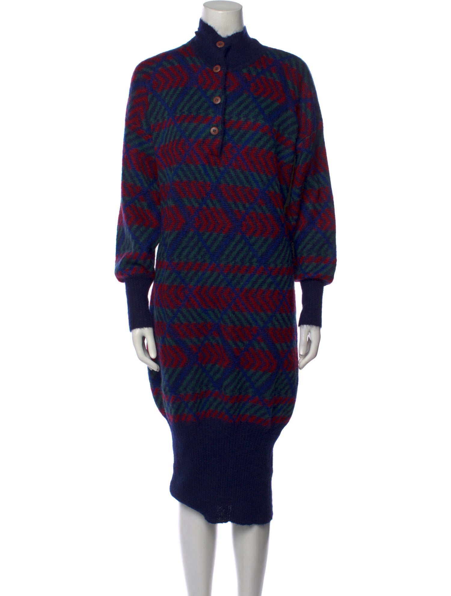 Yves Saint Laurent Vintage Midi Length Dress