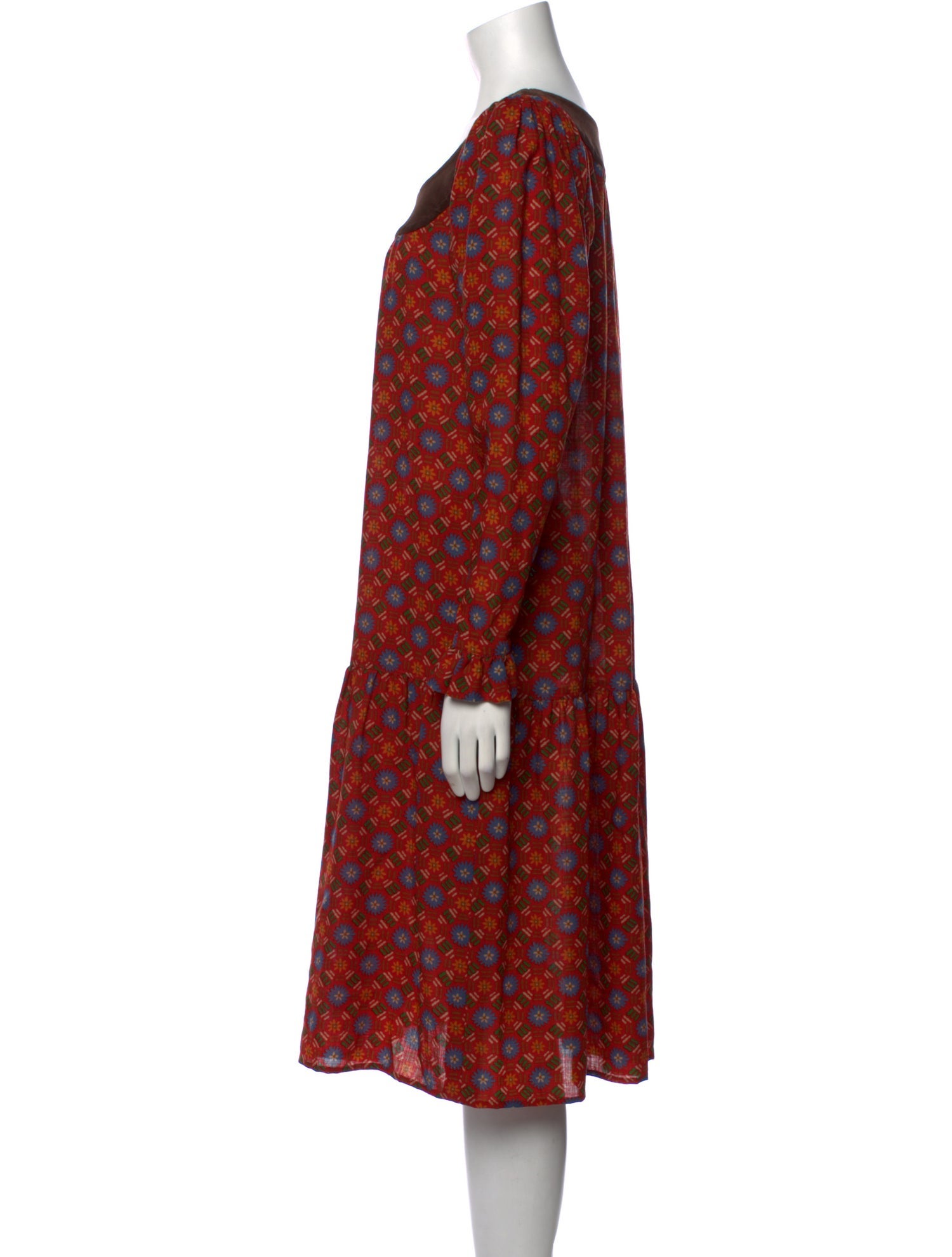 Yves Saint Laurent Rive Gauche Vintage Midi Length Dress