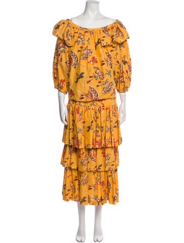 Yves Saint Laurent Rive Gauche Suits and Sets Vintage 1987 Dress Set Us6, Fr38 | M