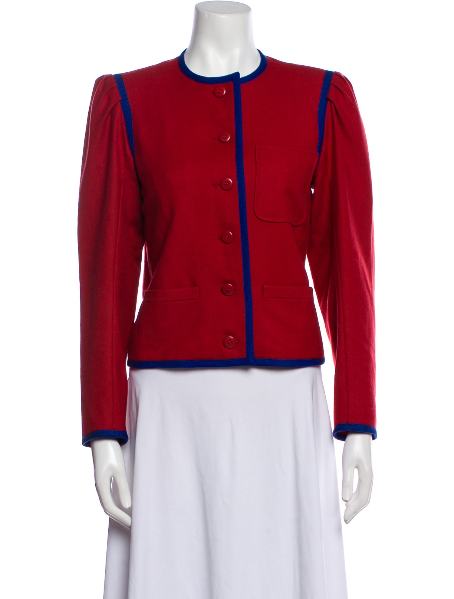 Yves Saint Laurent Rive Gauche Vintage Late 1970's - Early 1980's Evening Jacket