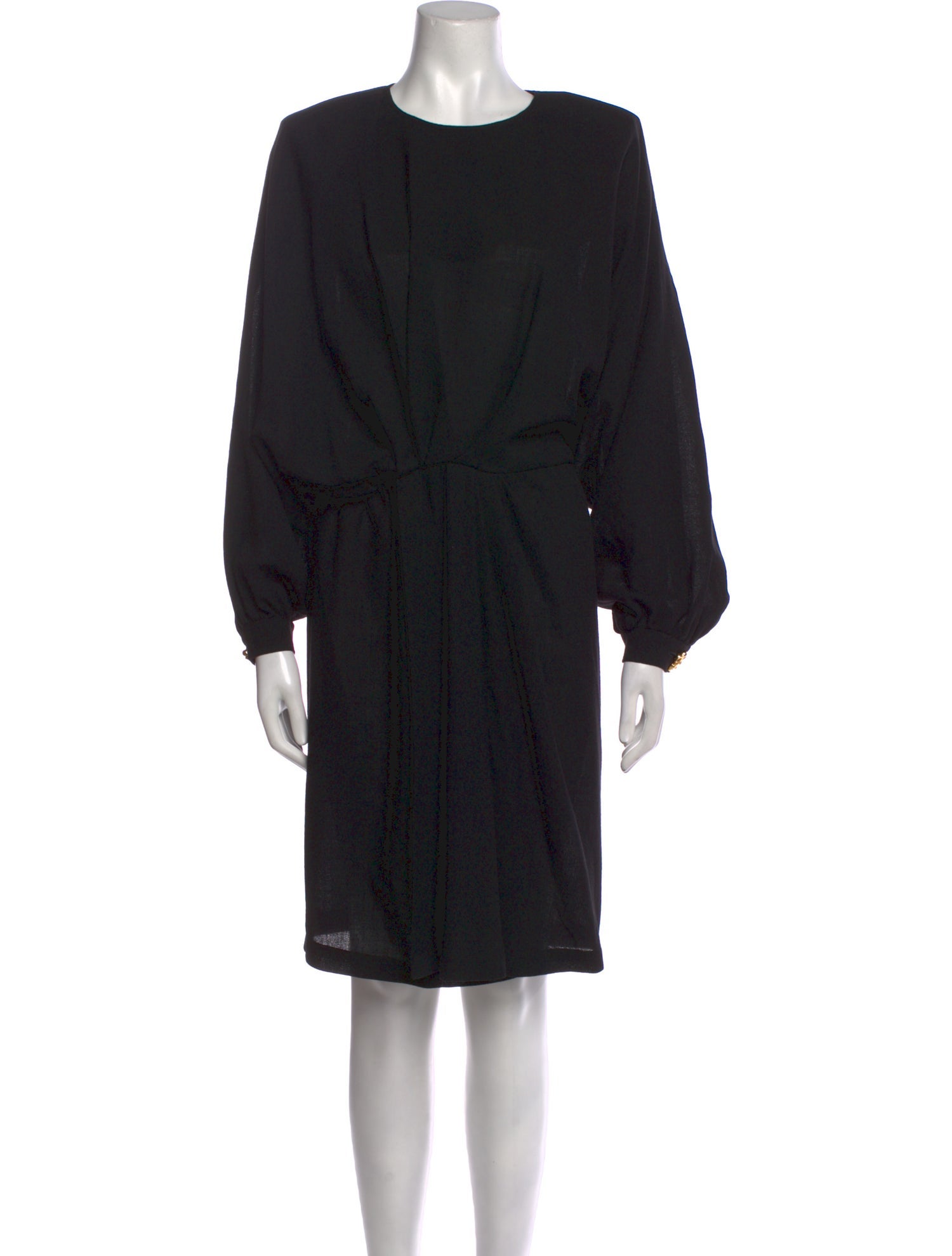 Yves Saint Laurent Rive Gauche Vintage Midi Length Dress