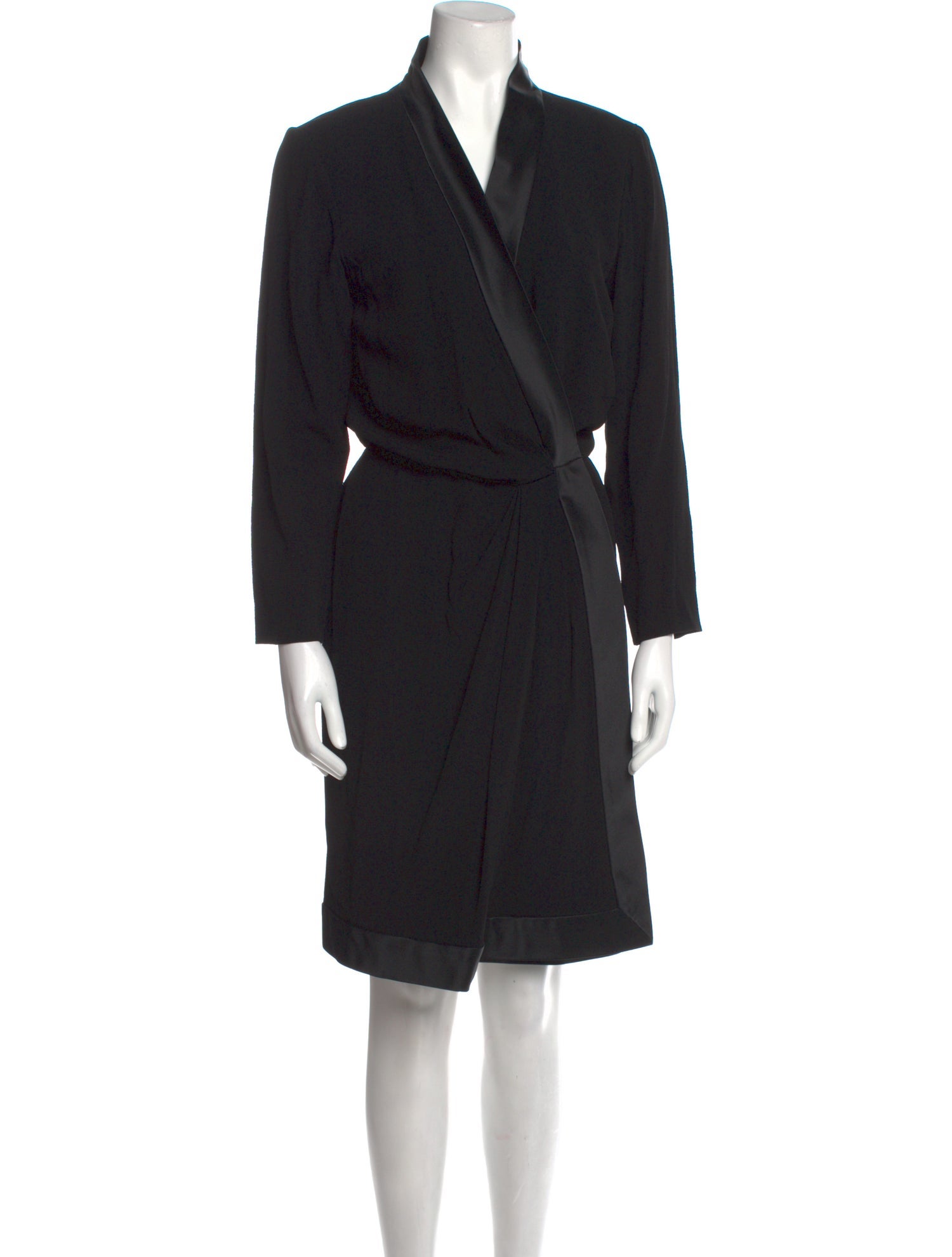 Yves Saint Laurent Rive Gauche Vintage Knee-Length Dress