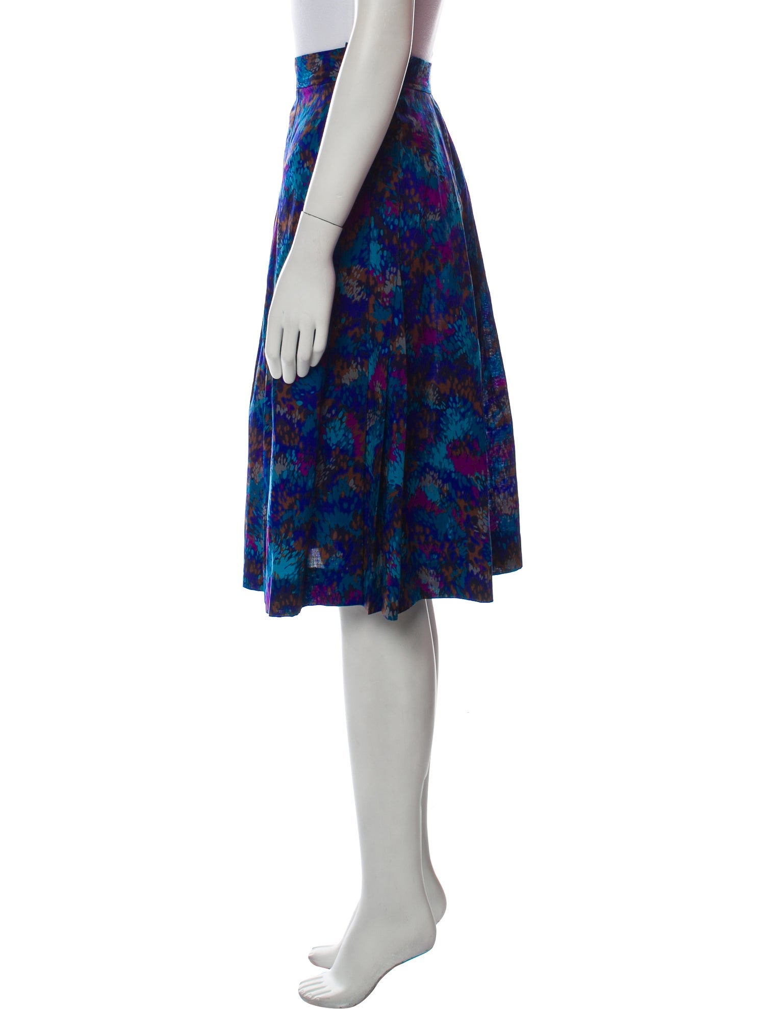 Yves Saint Laurent Rive Gauche Vintage Knee-Length Skirt