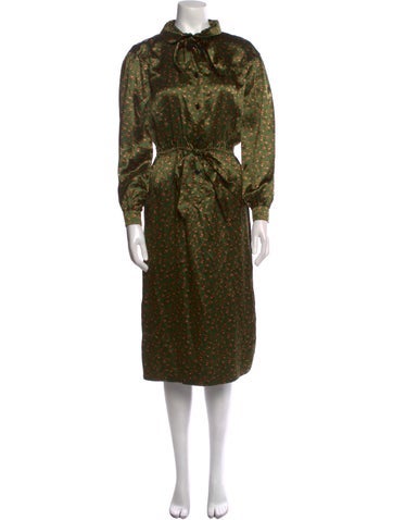 Yves Saint Laurent Rive Gauche Dresses Vintage Midi Length Dress M