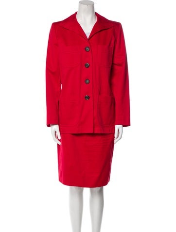 Yves Saint Laurent Rive Gauche Suits and Sets Vintage Late 1980's - Early 1990's Skirt Suit Us10, Fr42 | L