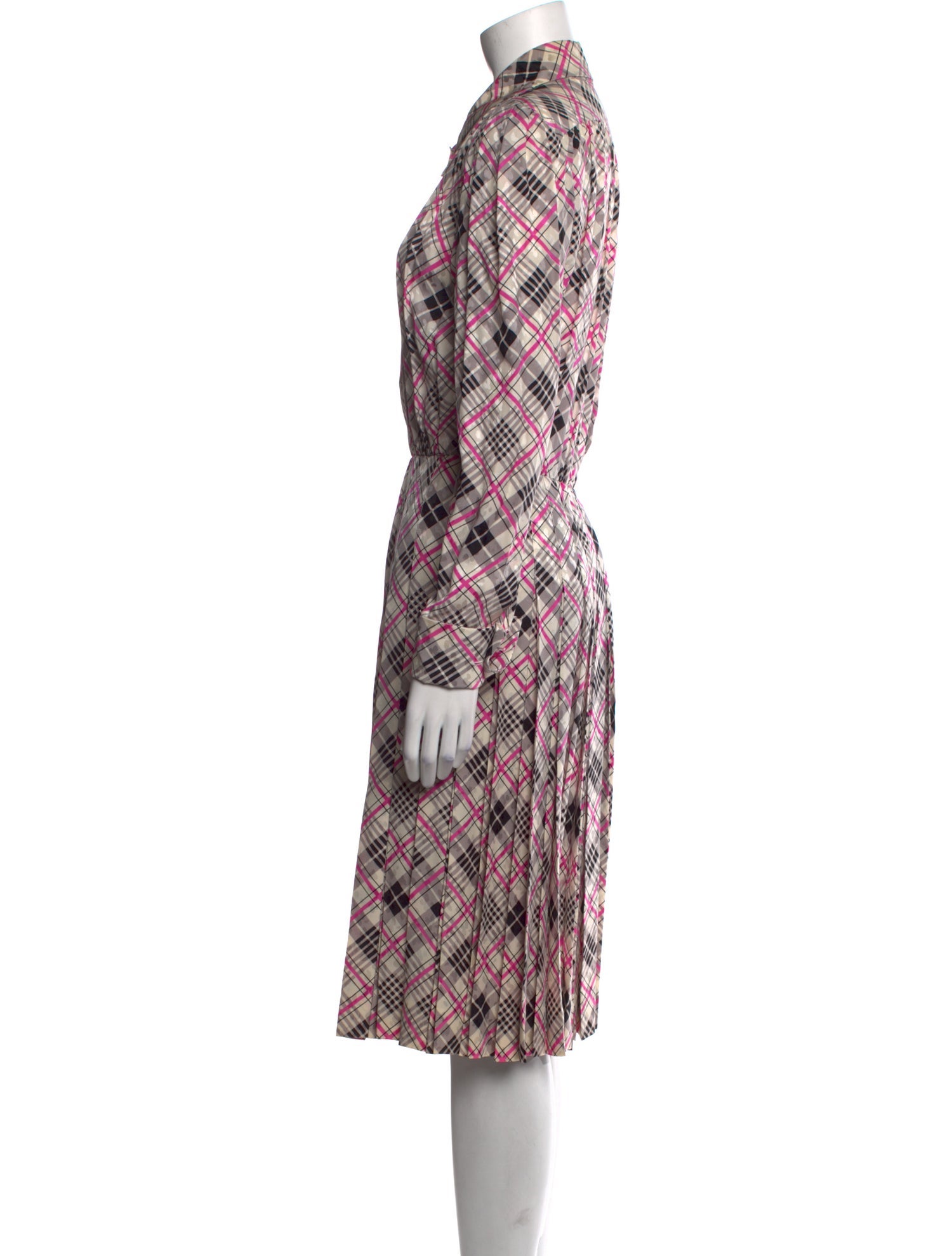 Yves Saint Laurent Rive Gauche Vintage Midi Length Dress