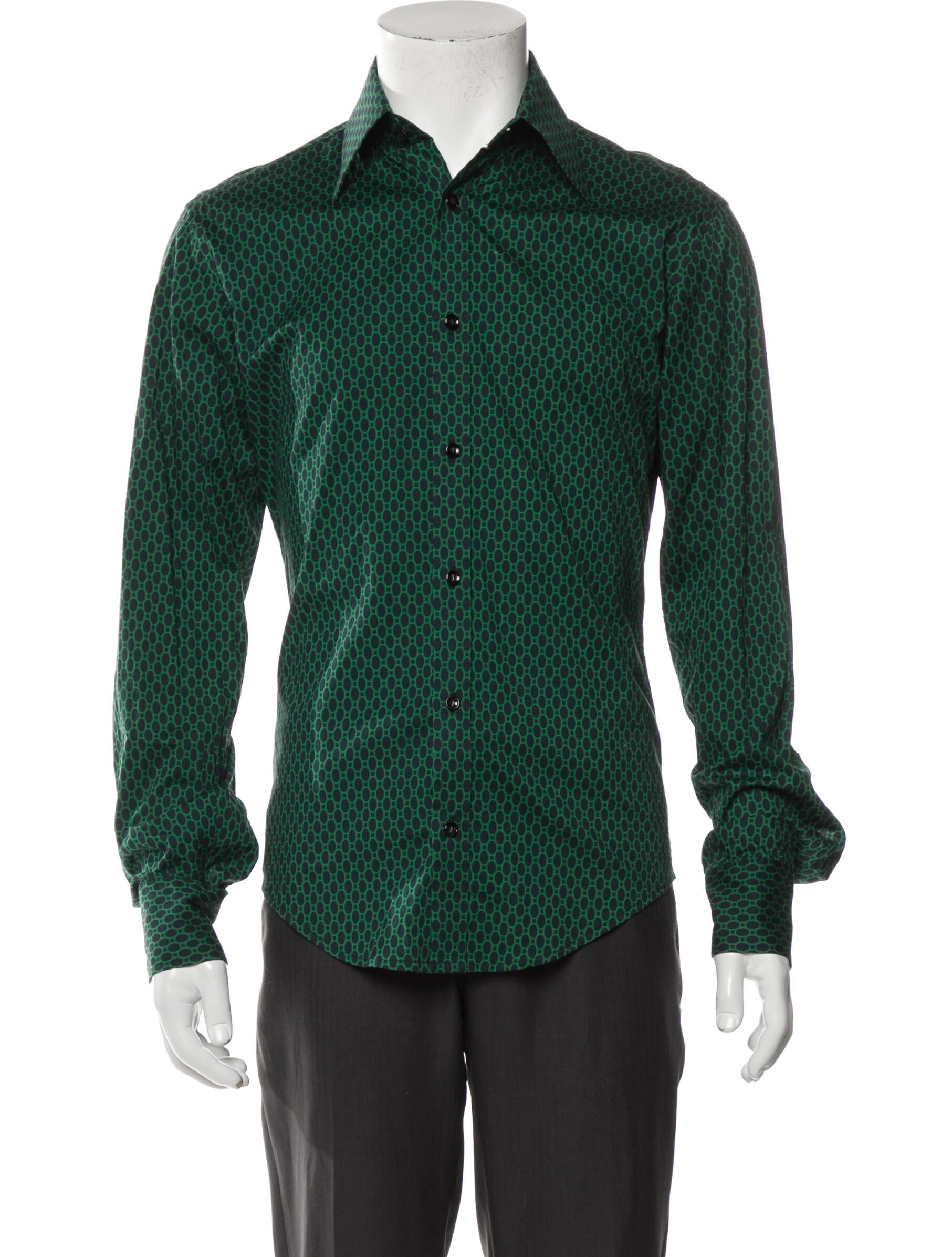 Yves Saint Laurent Rive Gauche Vintage 2004 Dress Shirt