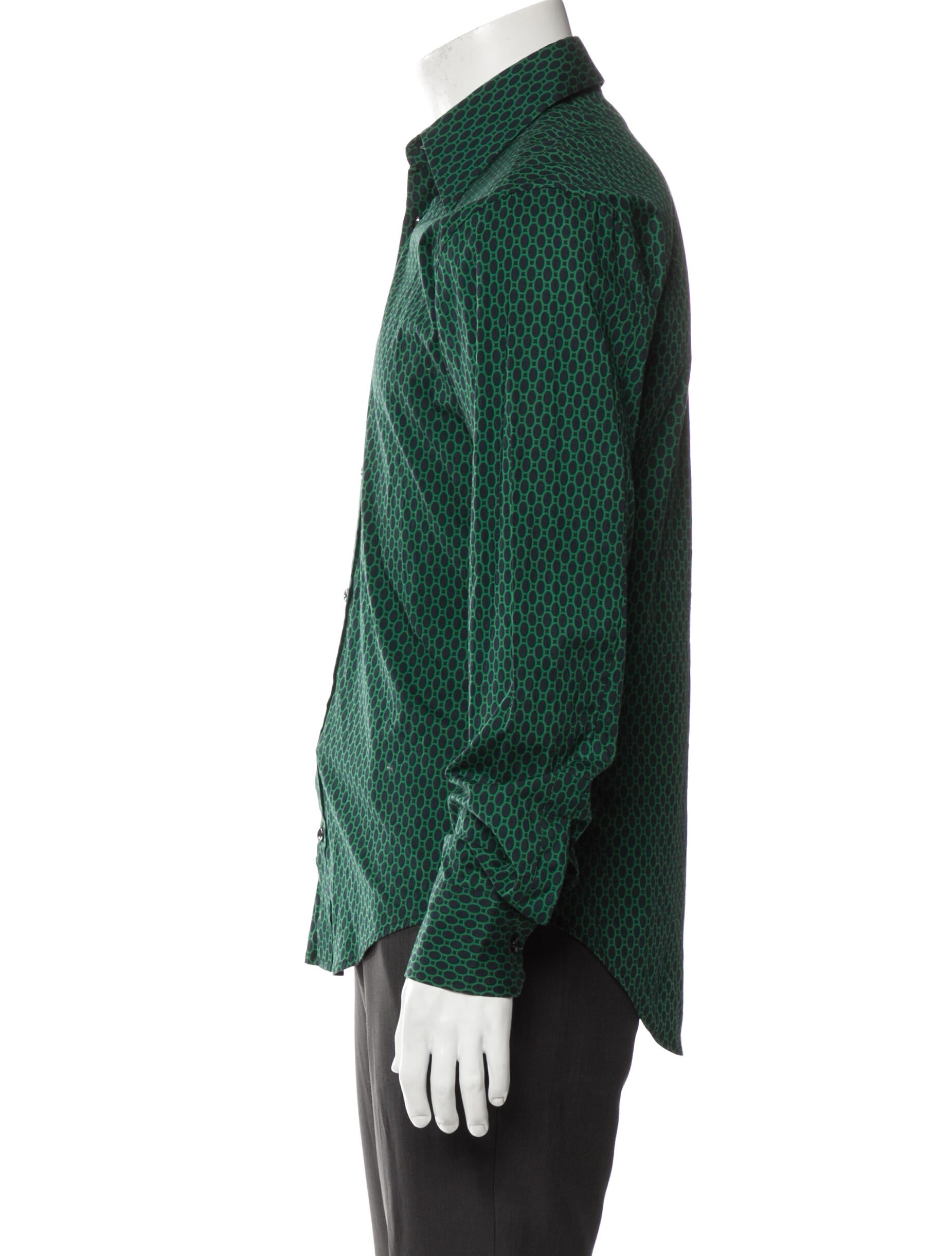 Yves Saint Laurent Rive Gauche Vintage 2004 Dress Shirt