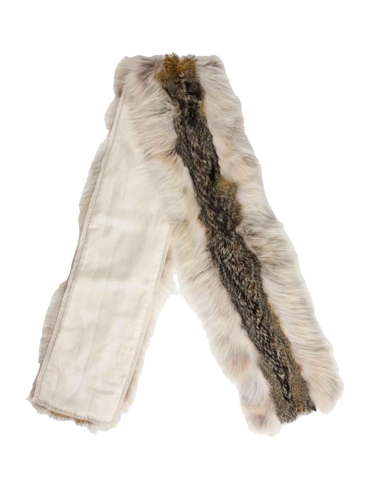 Yves Saint Laurent Rive Gauche Fur Vintage Scarf