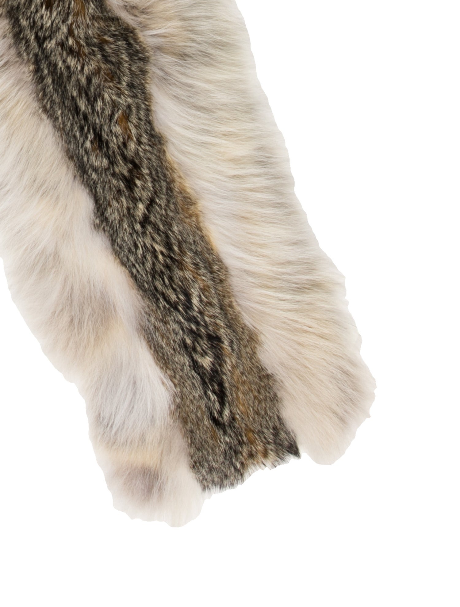 Yves Saint Laurent Rive Gauche Fur Vintage Scarf