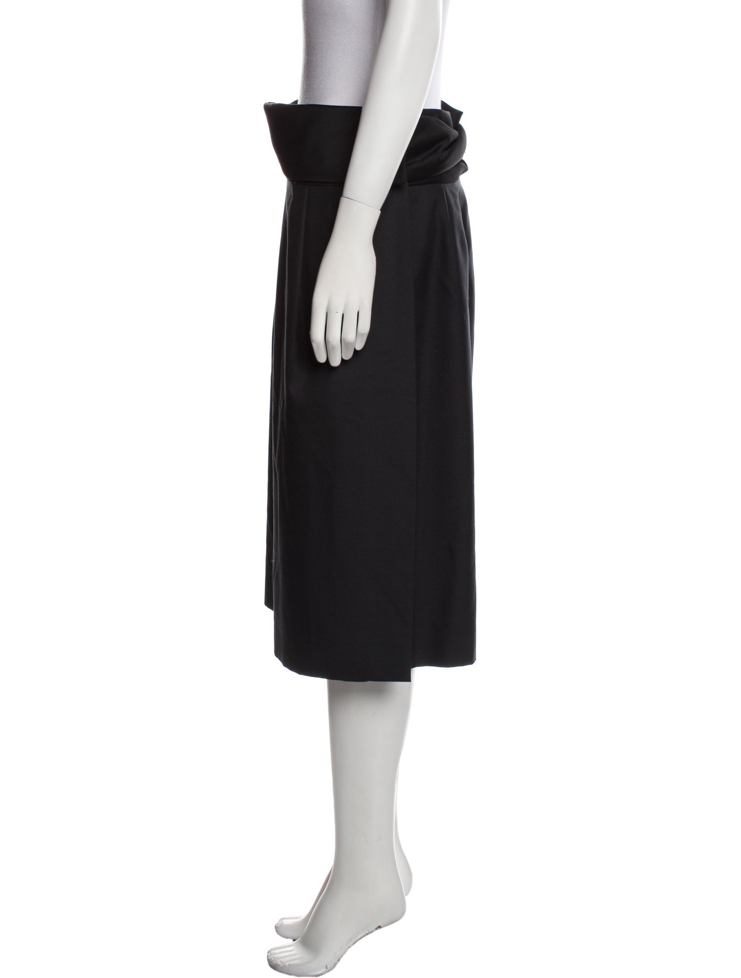 Yves Saint Laurent Rive Gauche Vintage Knee-Length Skirt