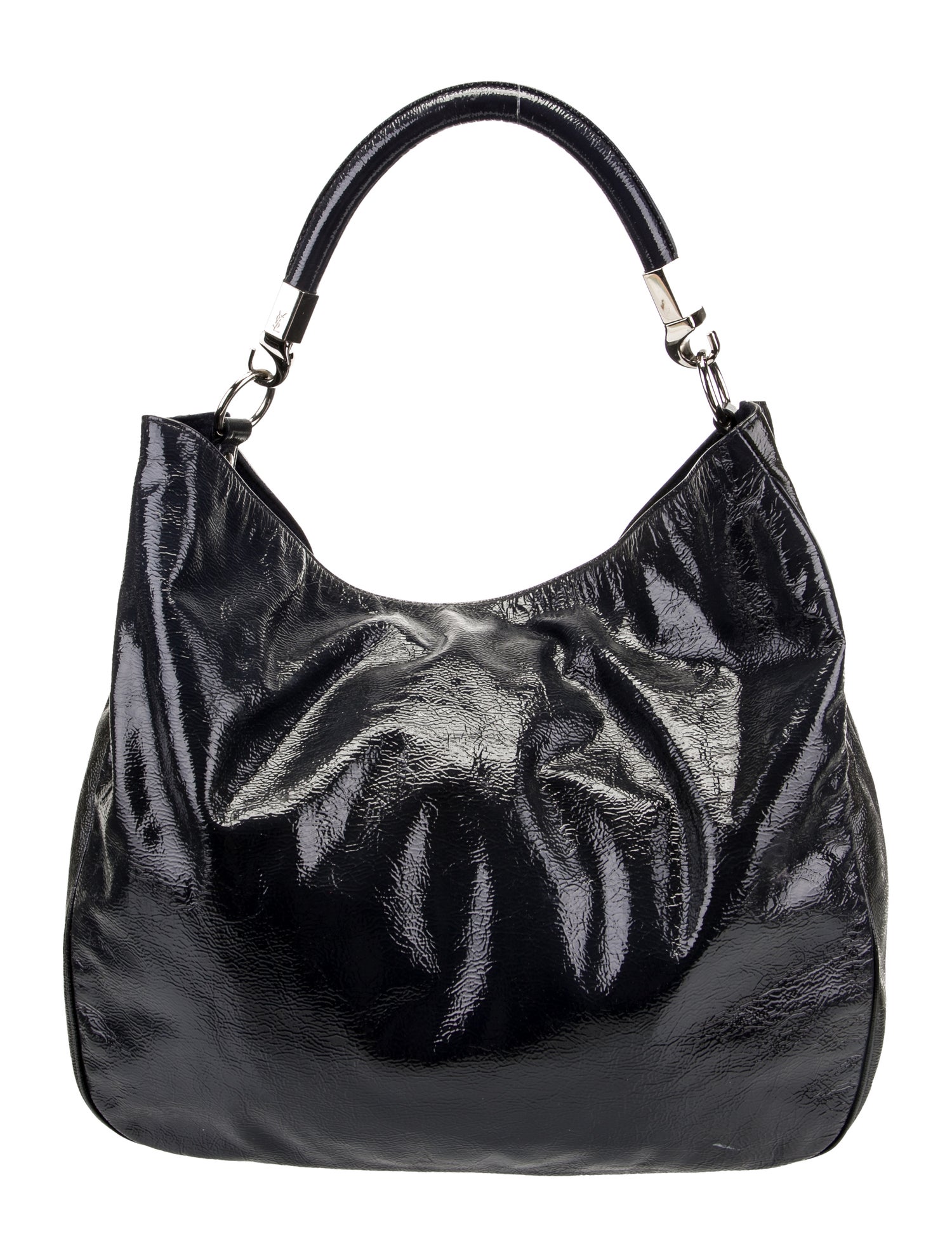 Yves Saint Laurent Rive Gauche Patent Leather Tote Bag