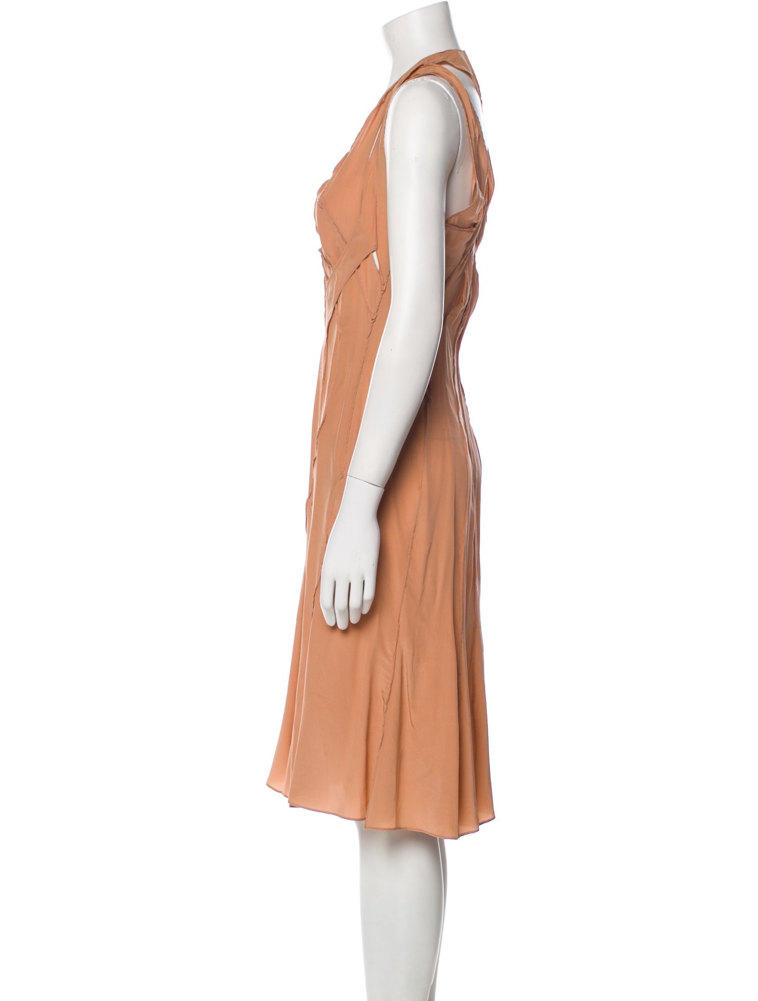 Yves Saint Laurent Rive Gauche Vintage Midi Length Dress