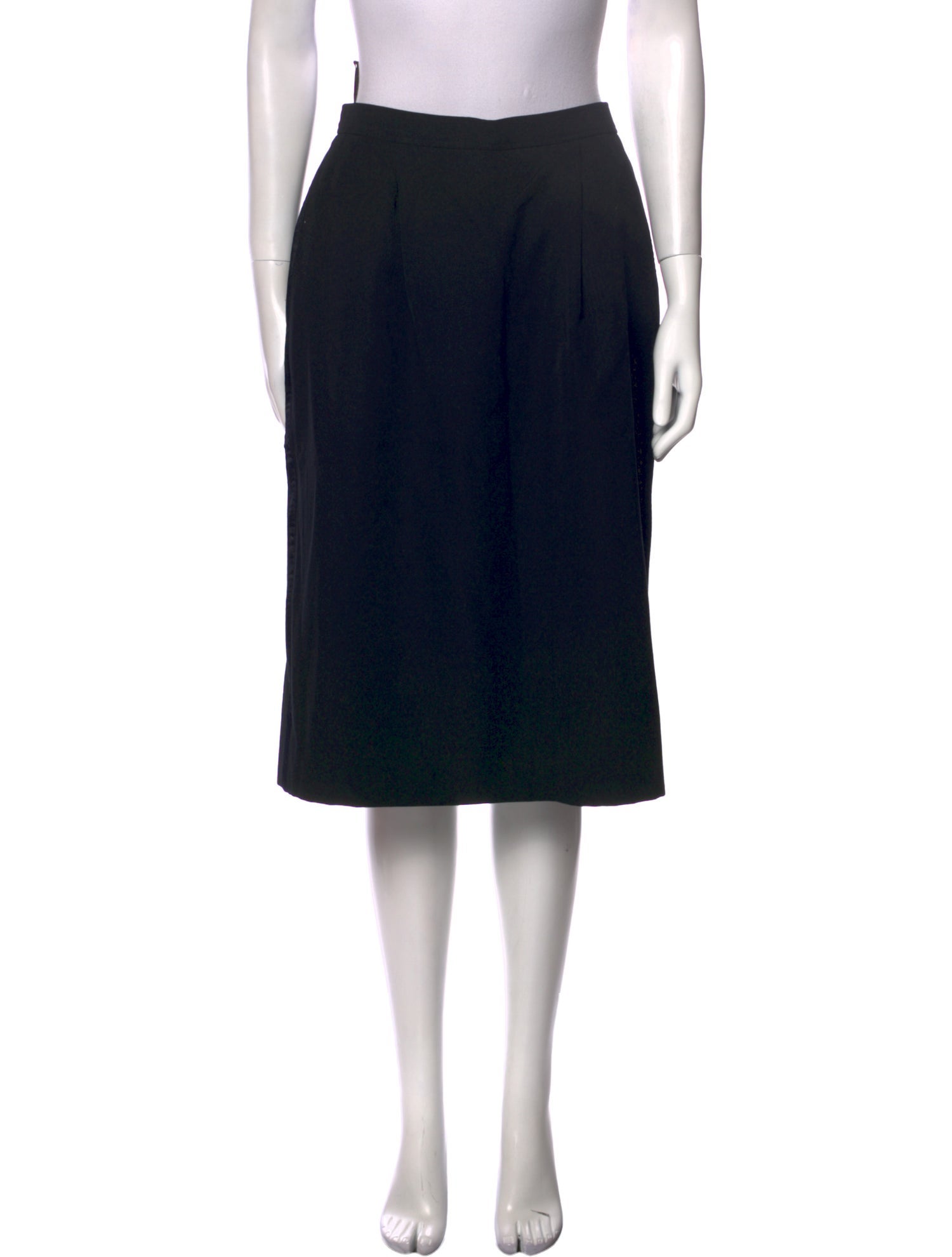 Yves Saint Laurent Rive Gauche Vintage Knee-Length Skirt