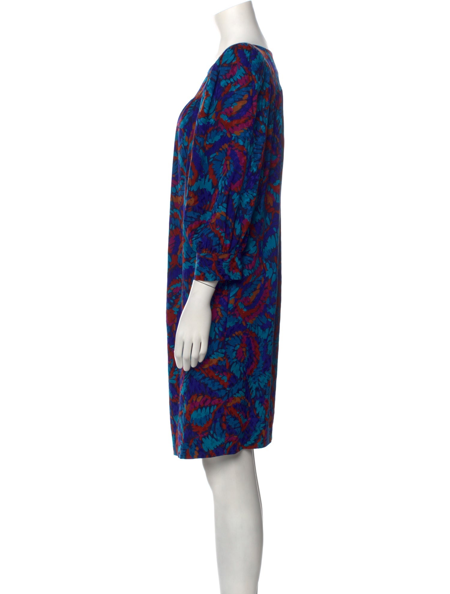 Yves Saint Laurent Rive Gauche Vintage Knee-Length Dress