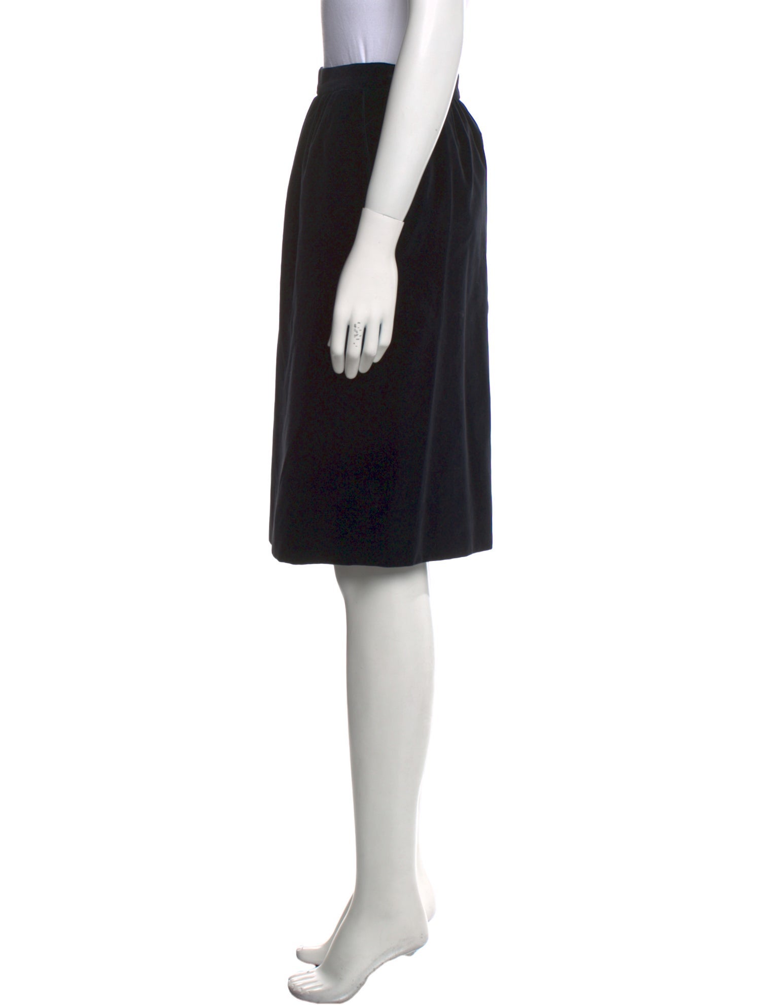 Yves Saint Laurent Rive Gauche Vintage Knee-Length Skirt