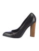 Yves Saint Laurent Rive Gauche Embossed Leather Pumps