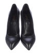 Yves Saint Laurent Rive Gauche Embossed Leather Pumps