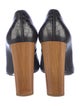 Yves Saint Laurent Rive Gauche Embossed Leather Pumps